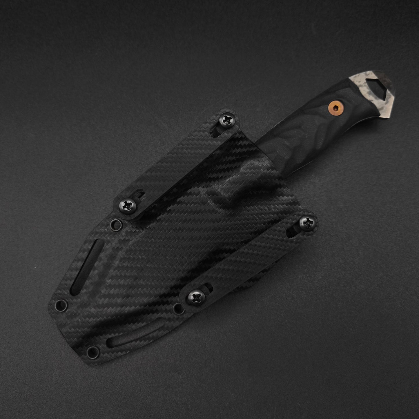 Dawson Knives Steadfast Rainstorm, Black G10, ProCut 5