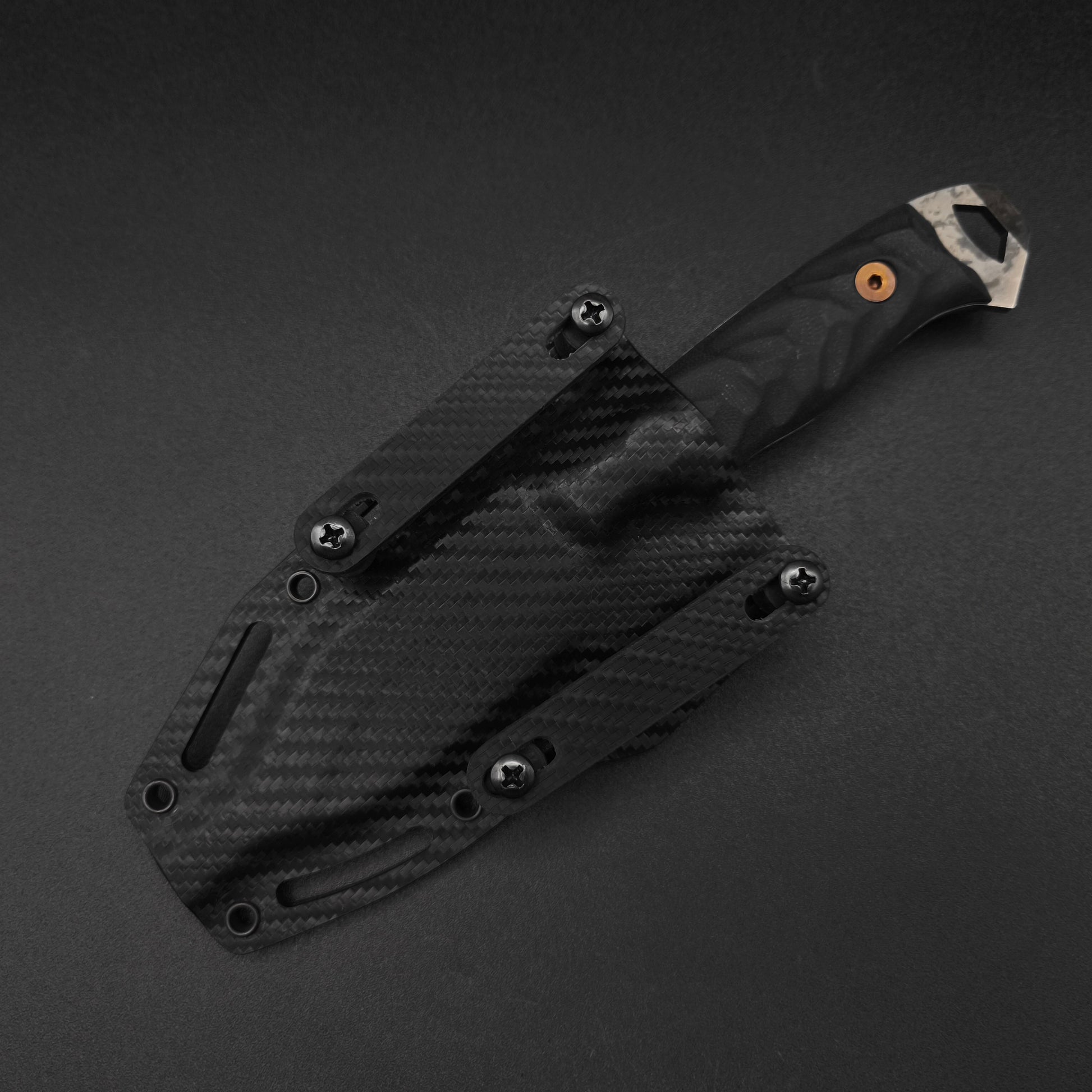 Dawson Knives Steadfast Rainstorm, Black G10, ProCut 5