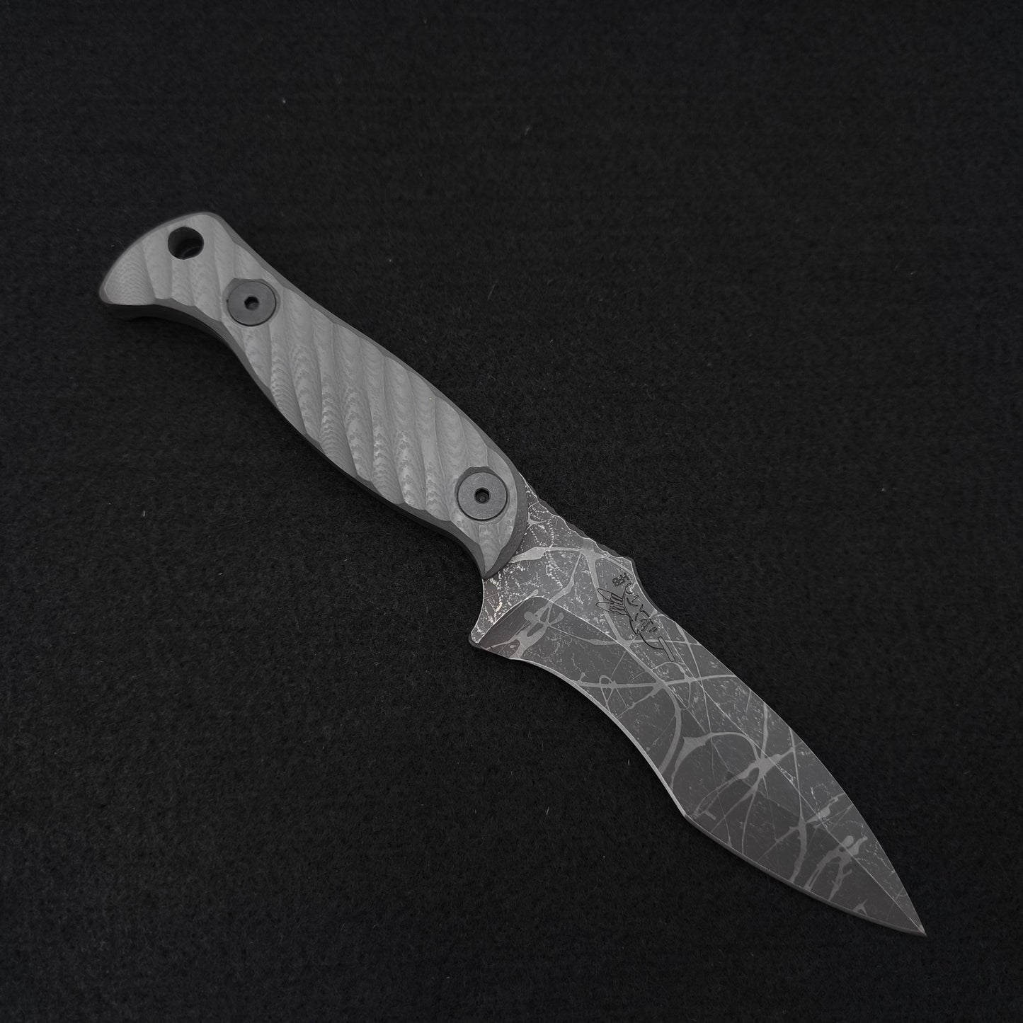Half Face Blades Extremis MK1 Gray G10 1