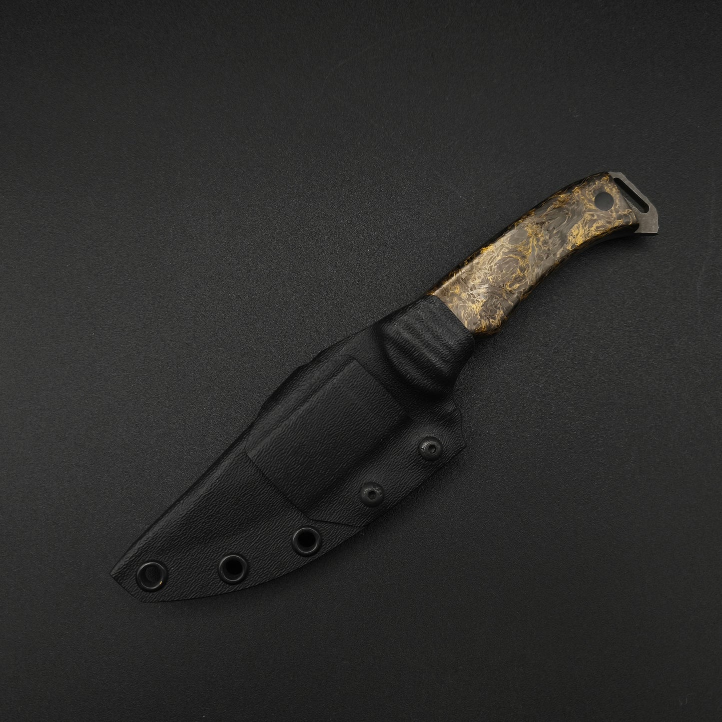 Half Face Blades Ishi Dark Matter Gold Marbled Carbon Fiber 4
