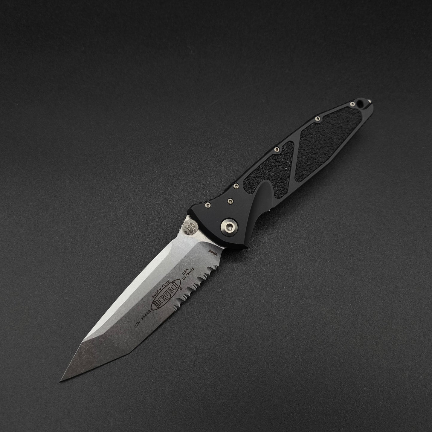 Microtech Knives Socom Elite T/E Linerlock Stonewash 1