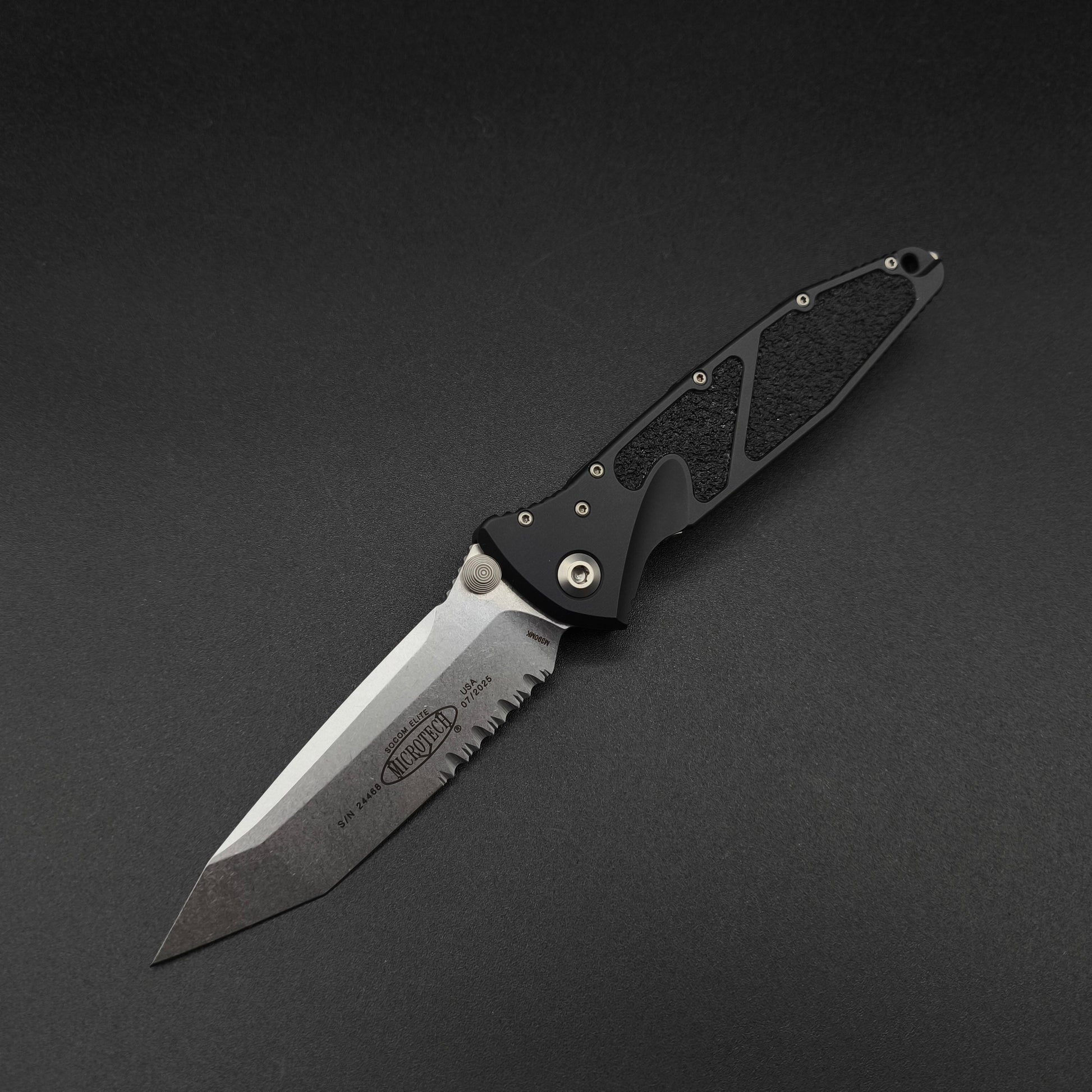 Microtech Knives Socom Elite T/E Linerlock Stonewash 1