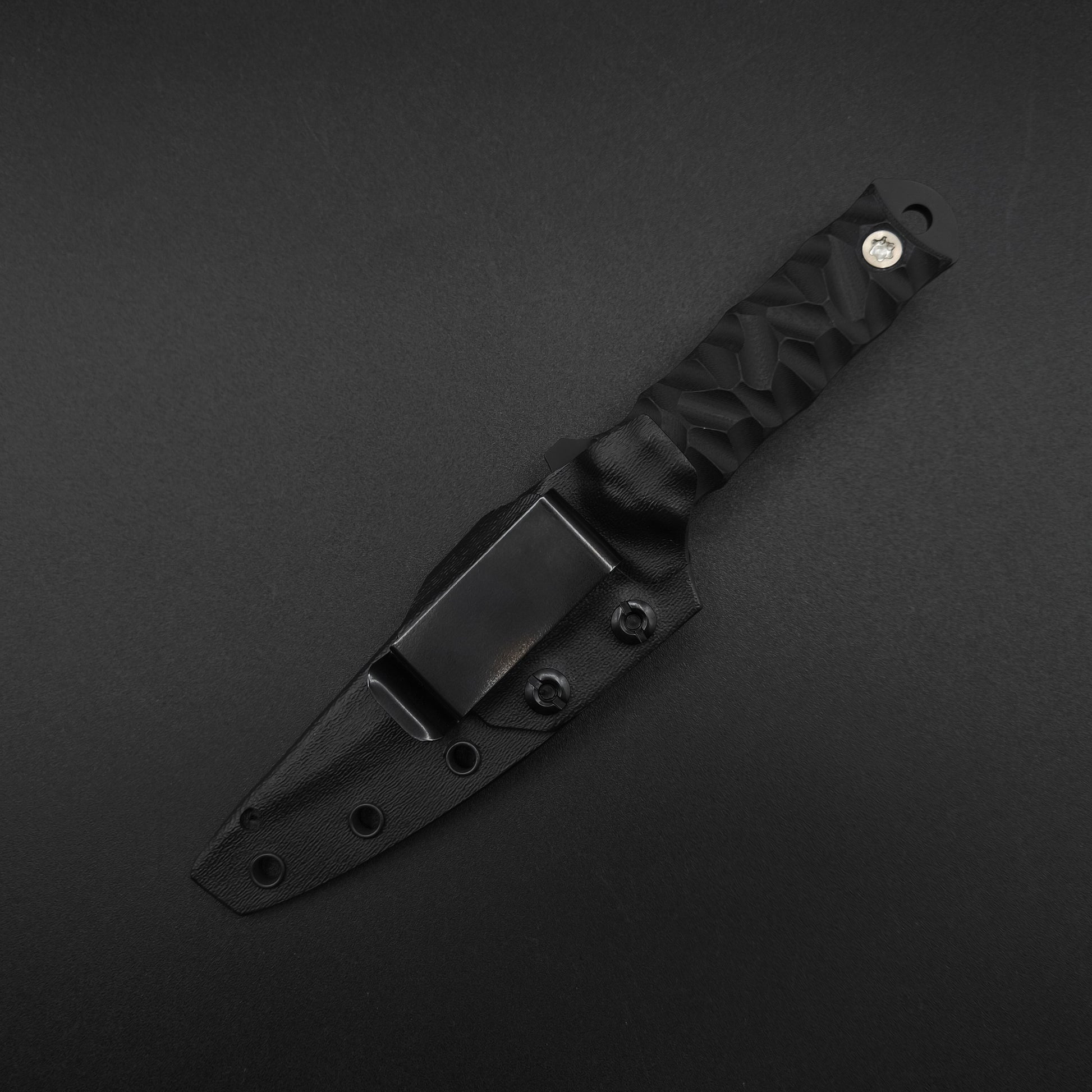 Half Face Blades Combat Filet Black G10, Armor Black 4