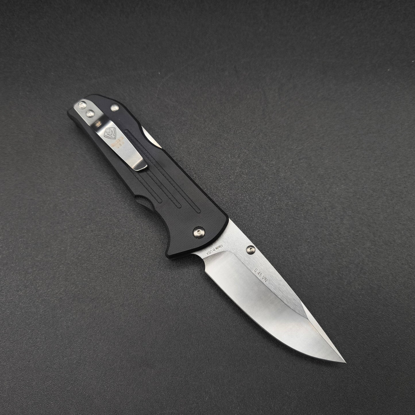 Medford 1881 Bourbon Drop Point Black