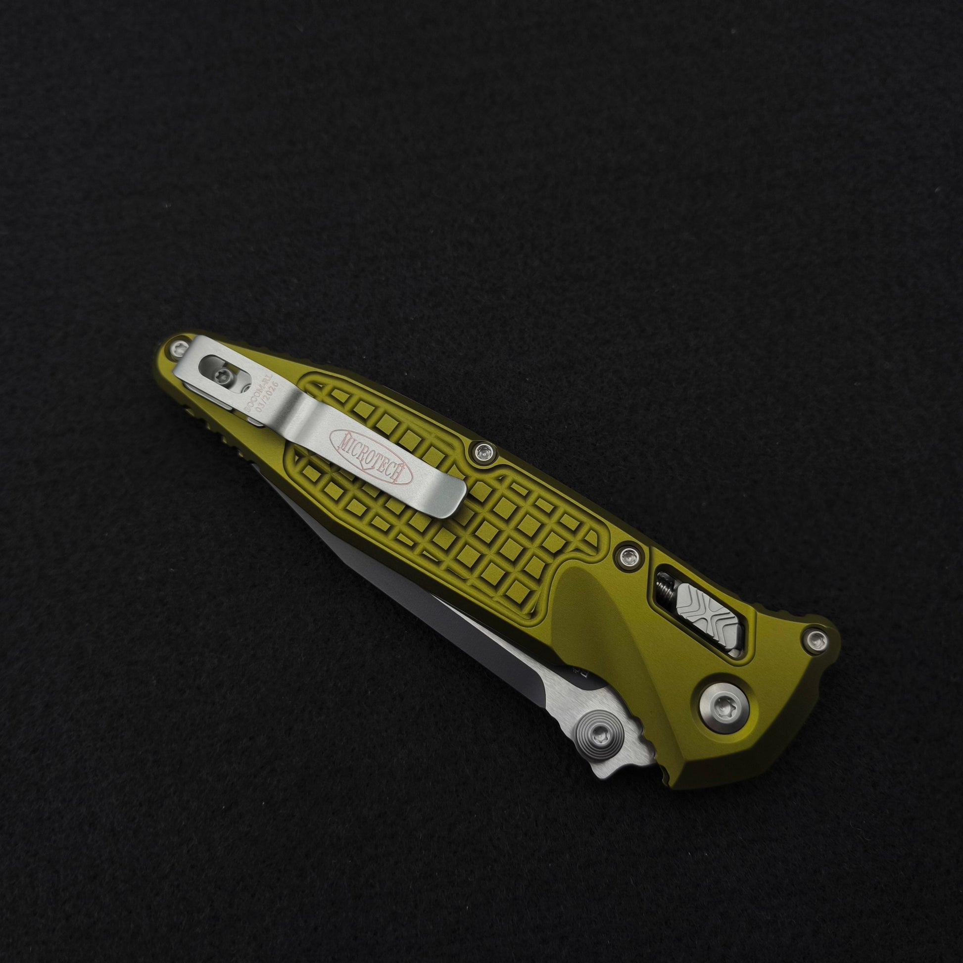 Microtech Knives Socom RAM-LOK S/E Frag OD Green Two-Tone 4