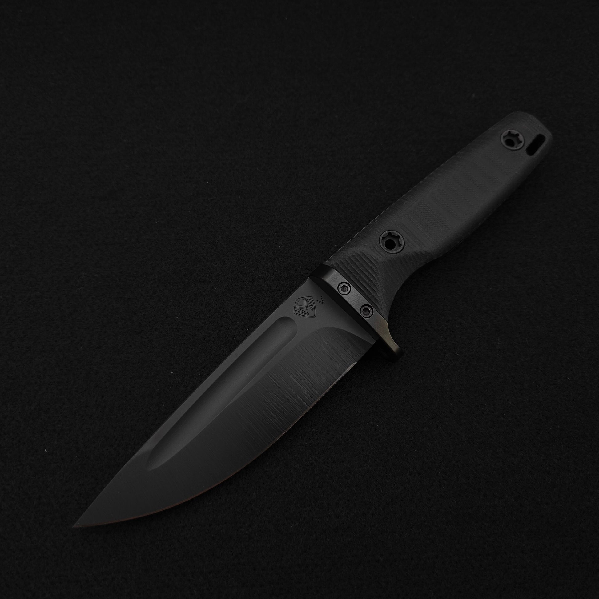 Medford The Deep Fixed Blade 20CV Black PVD Tauchermesser 1