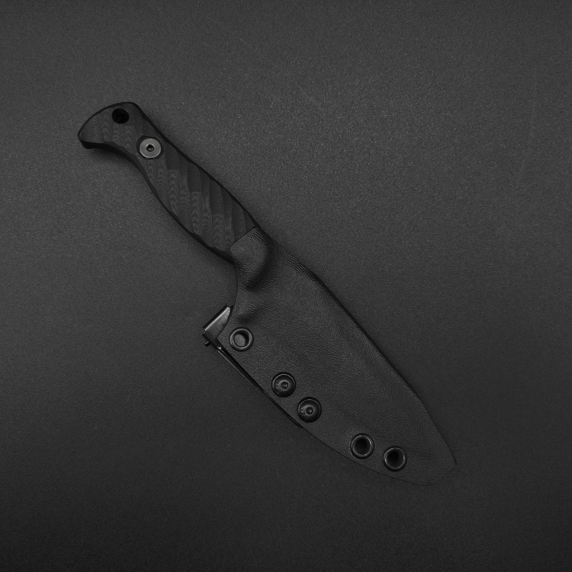 Half Face Blades Extremis MK1 Black G10, Armor Black 3