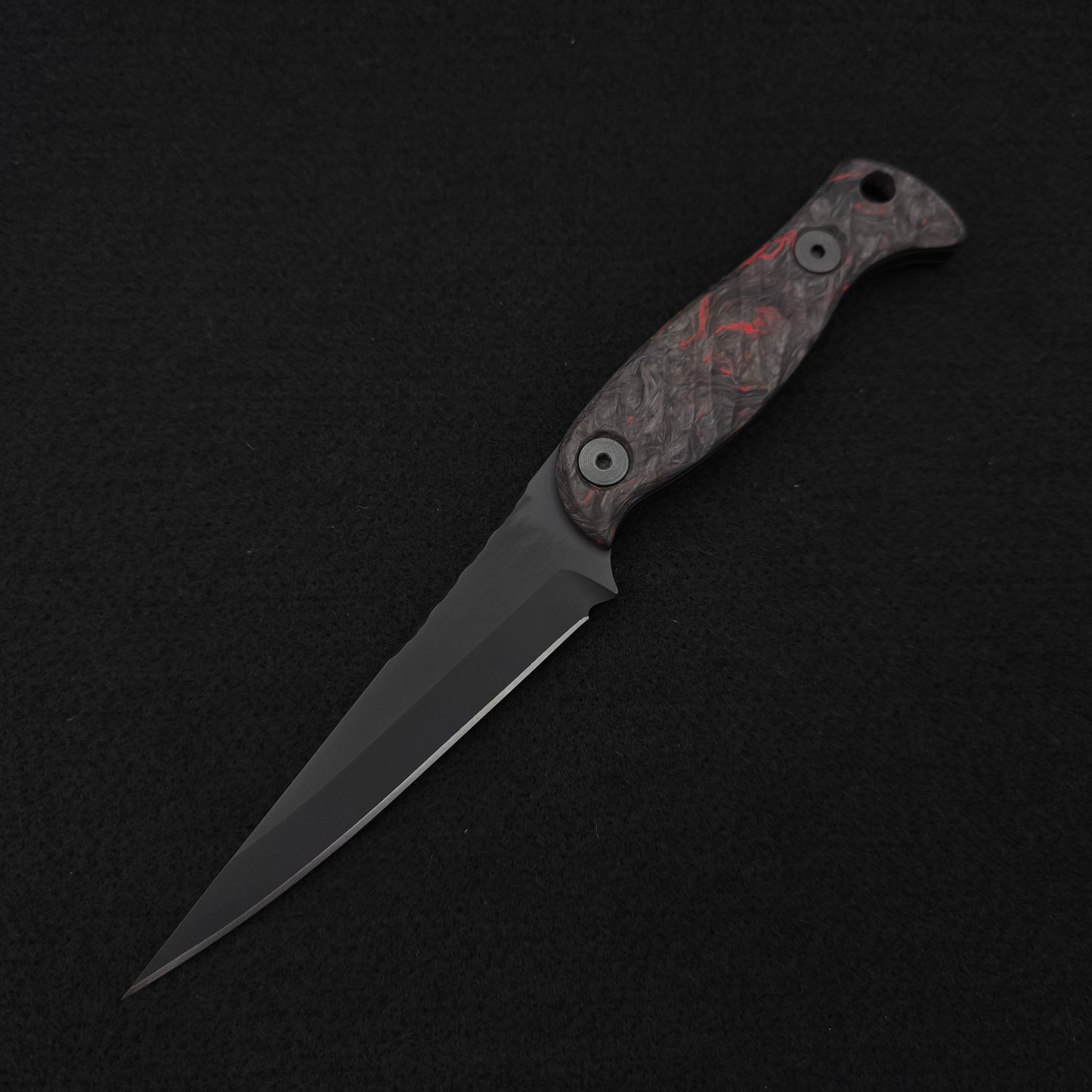 Half Face Blades Congressman Red Dark Matter Carbon, Armor Black Cerakote 2