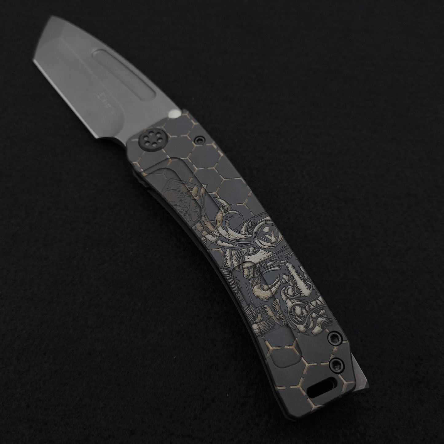 Medford Marauder H Acid Dist Tanto, Samurai Series "Samurai Armor", Limited Edition 3