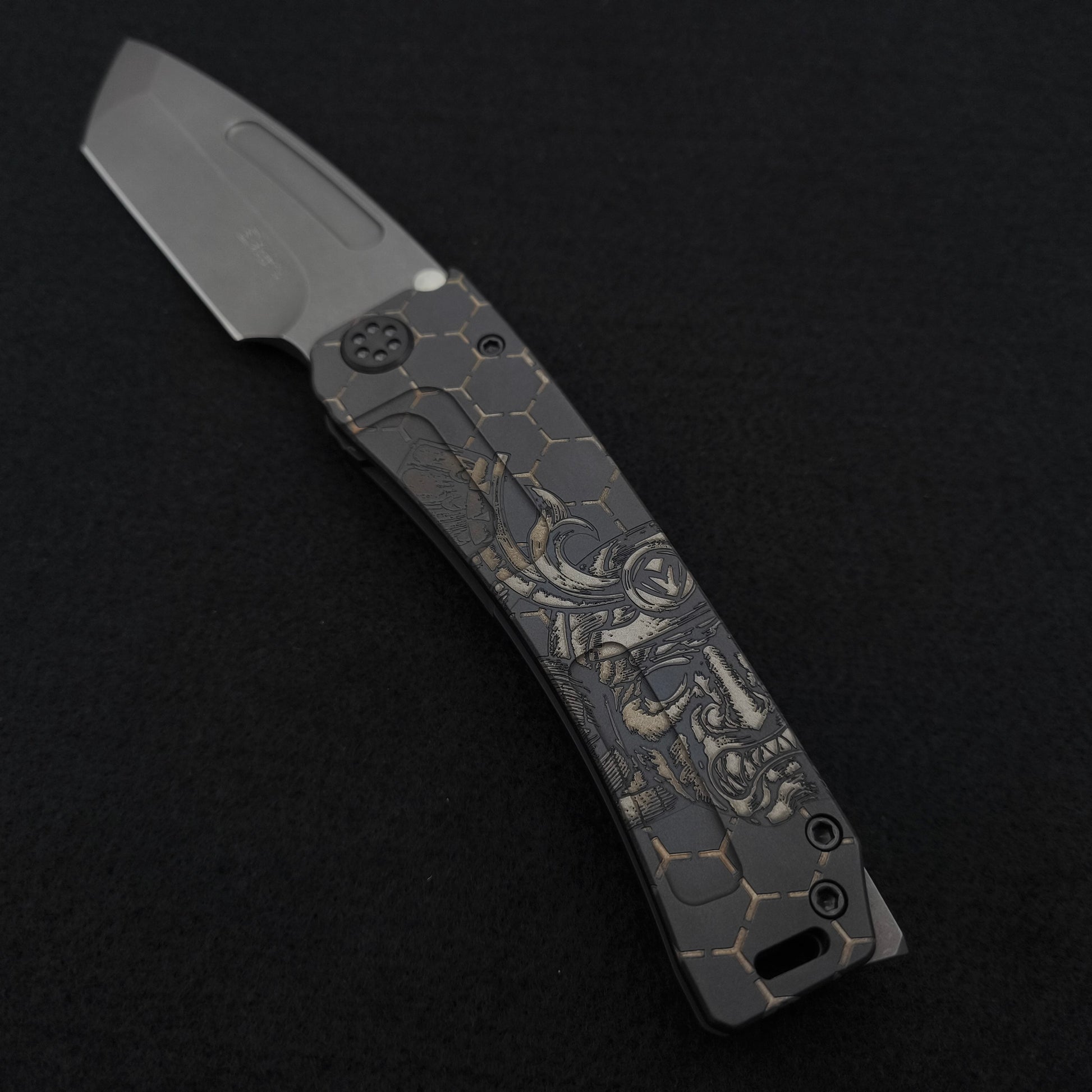 Medford Marauder H Acid Dist Tanto, Samurai Series "Samurai Armor", Limited Edition 3
