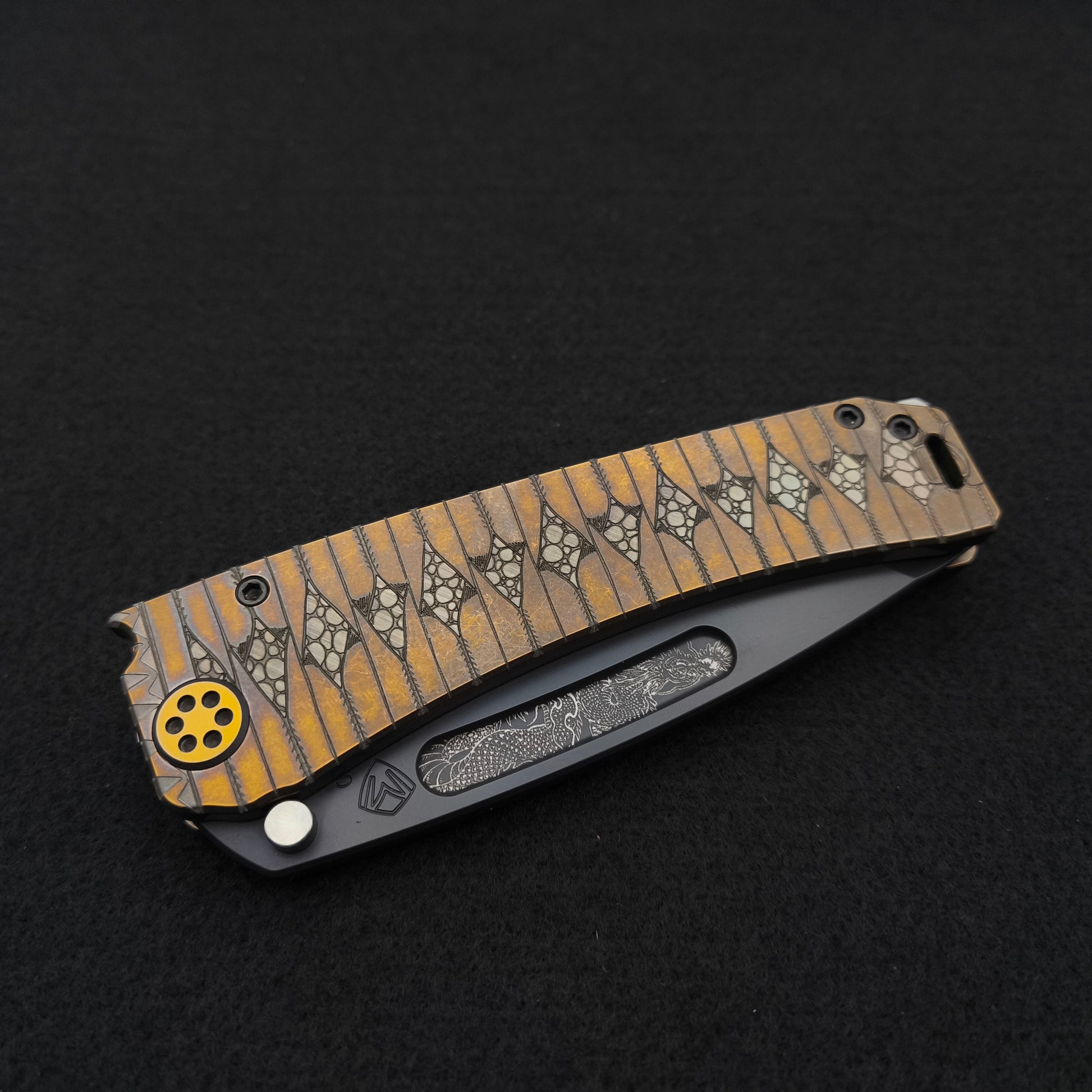 Medford Marauder H DLC Tanto, Samurai Series, "Tsumami-Maki" Wrap, Limited Edition 4