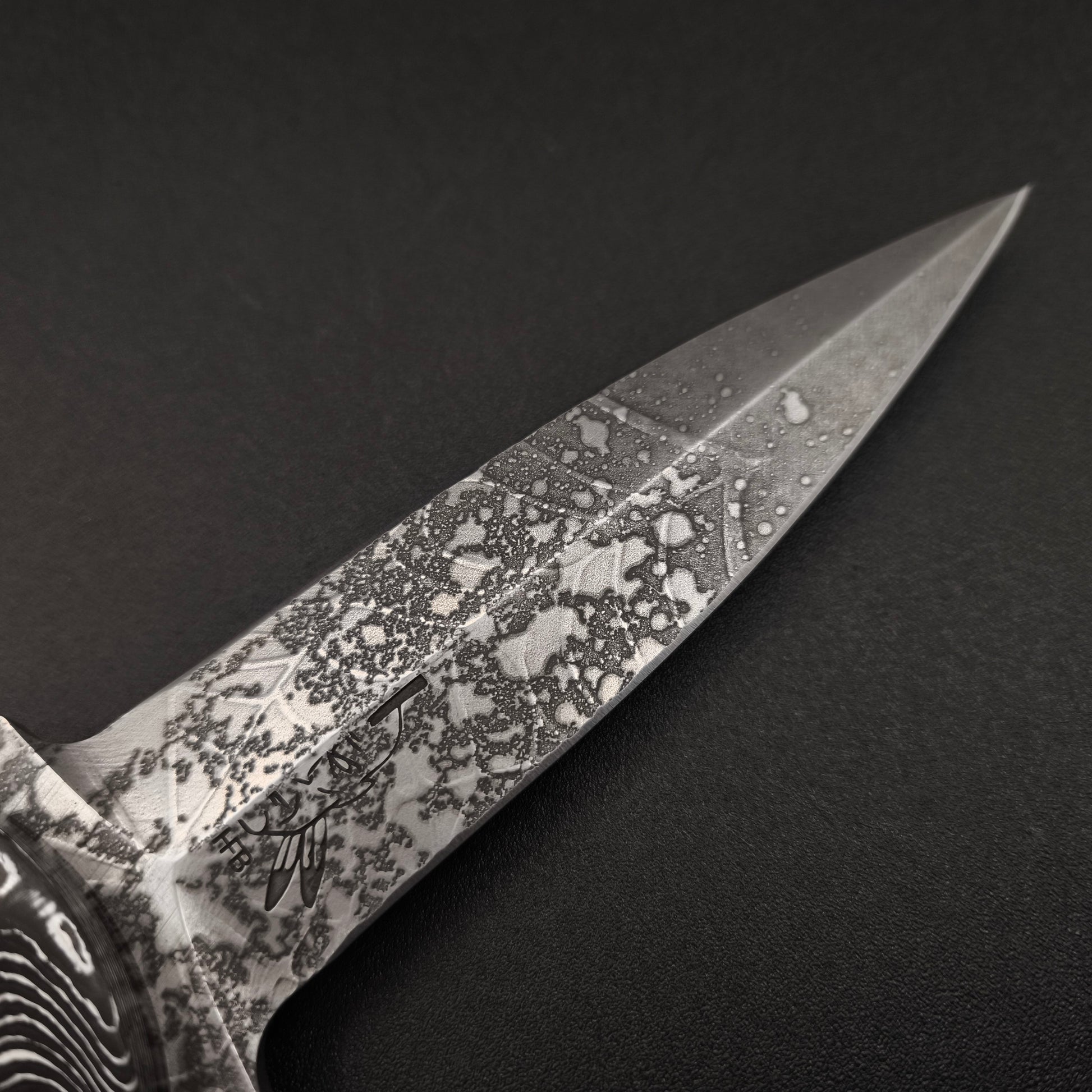 Half Face Blades Combat Dagger White Storm FAT Carbon 4