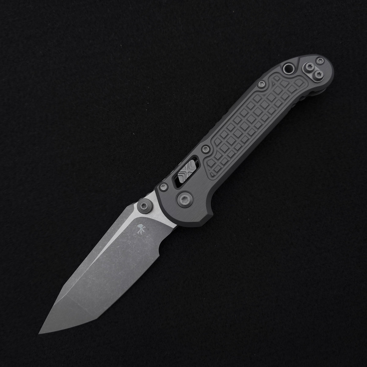 Microtech Knives L.U.D.T. RAM-LOK T/E Frag Natural Clear Apocalyptic Standard