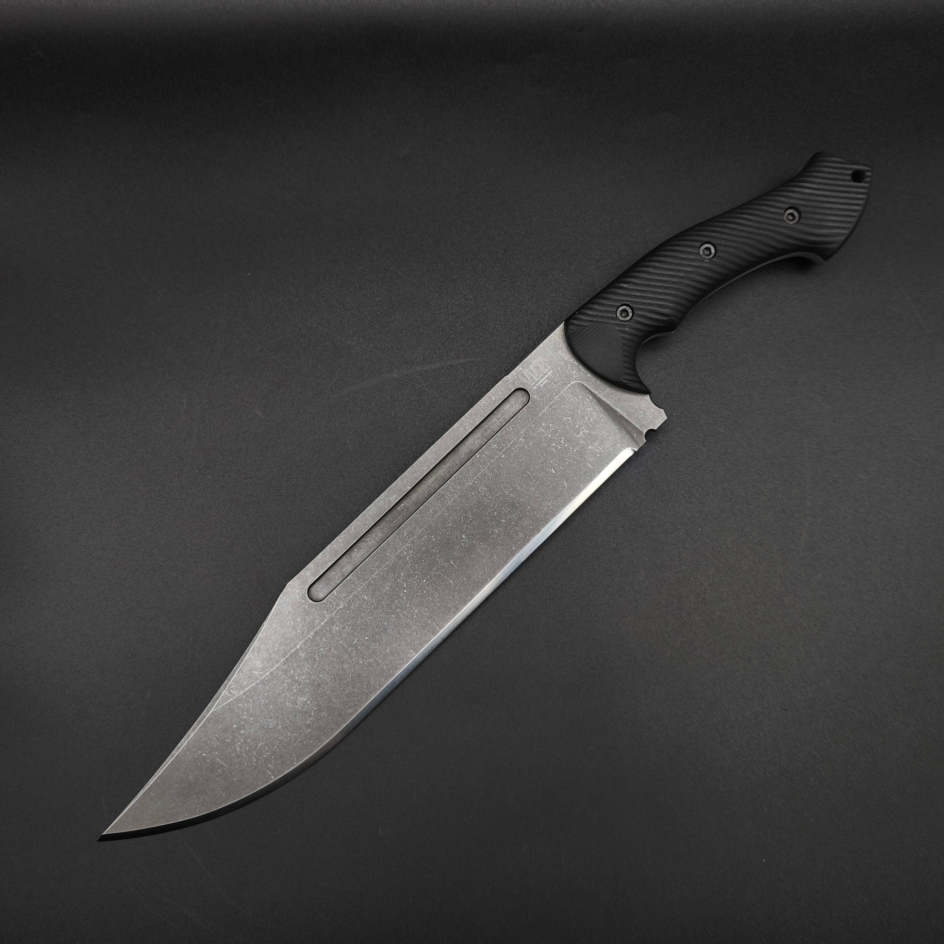 Work Tuff Gear Blackout Apocalypto, Dark Washed Bowie Messer – knifeaddict