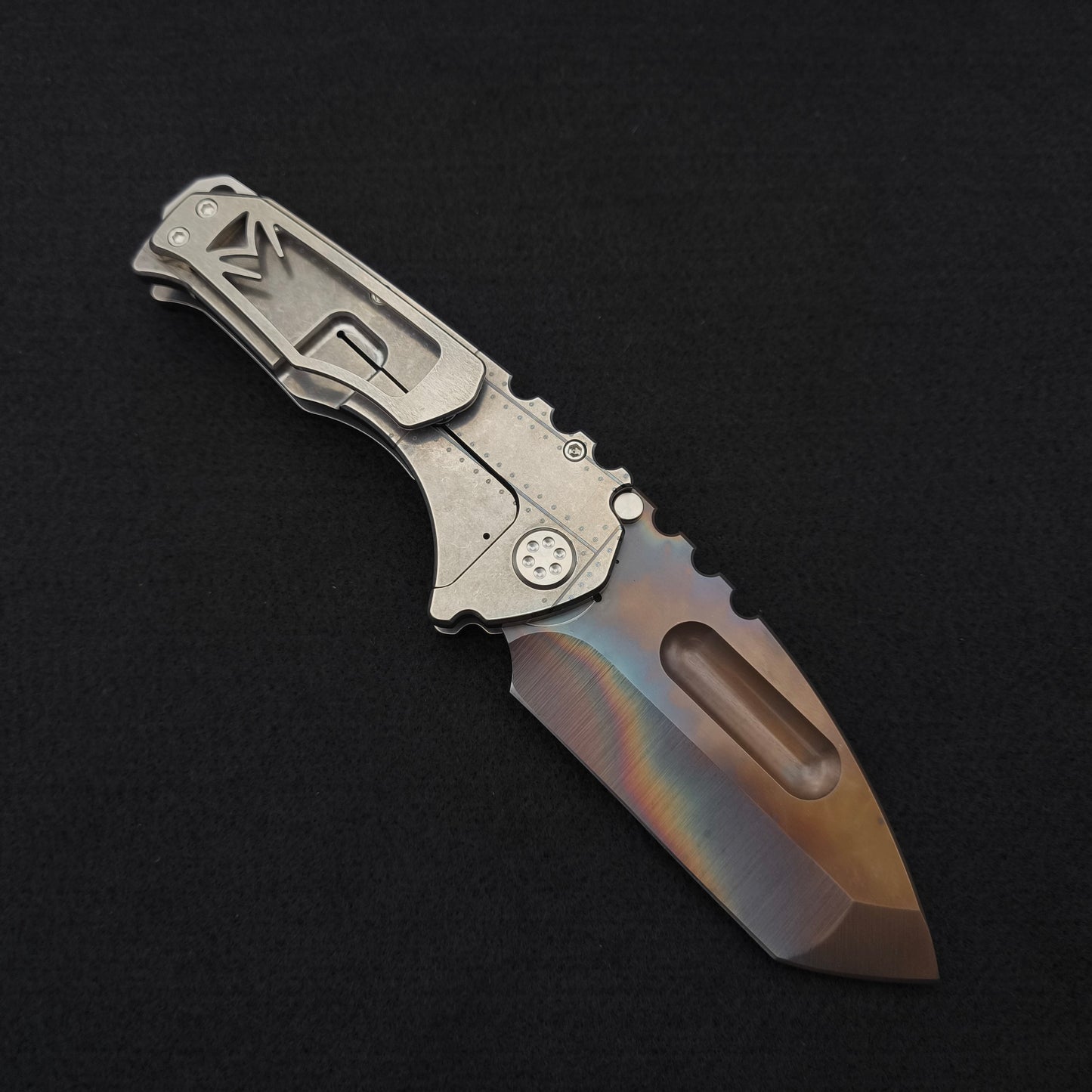 Medford Praetorian Ti Vulcan Tanto, Tumbled Warthog Stars and Bars 2