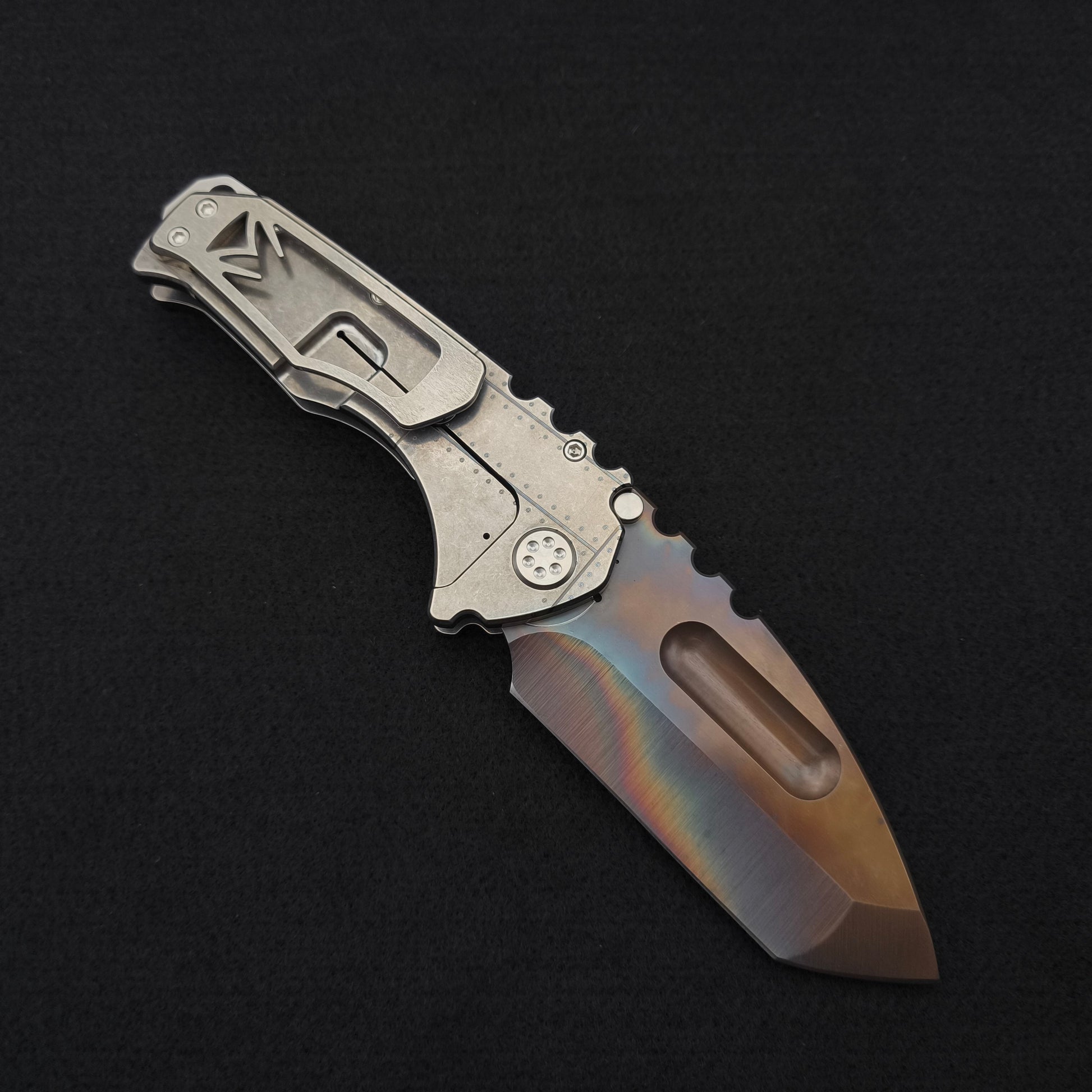 Medford Praetorian Ti Vulcan Tanto, Tumbled Warthog Stars and Bars 2