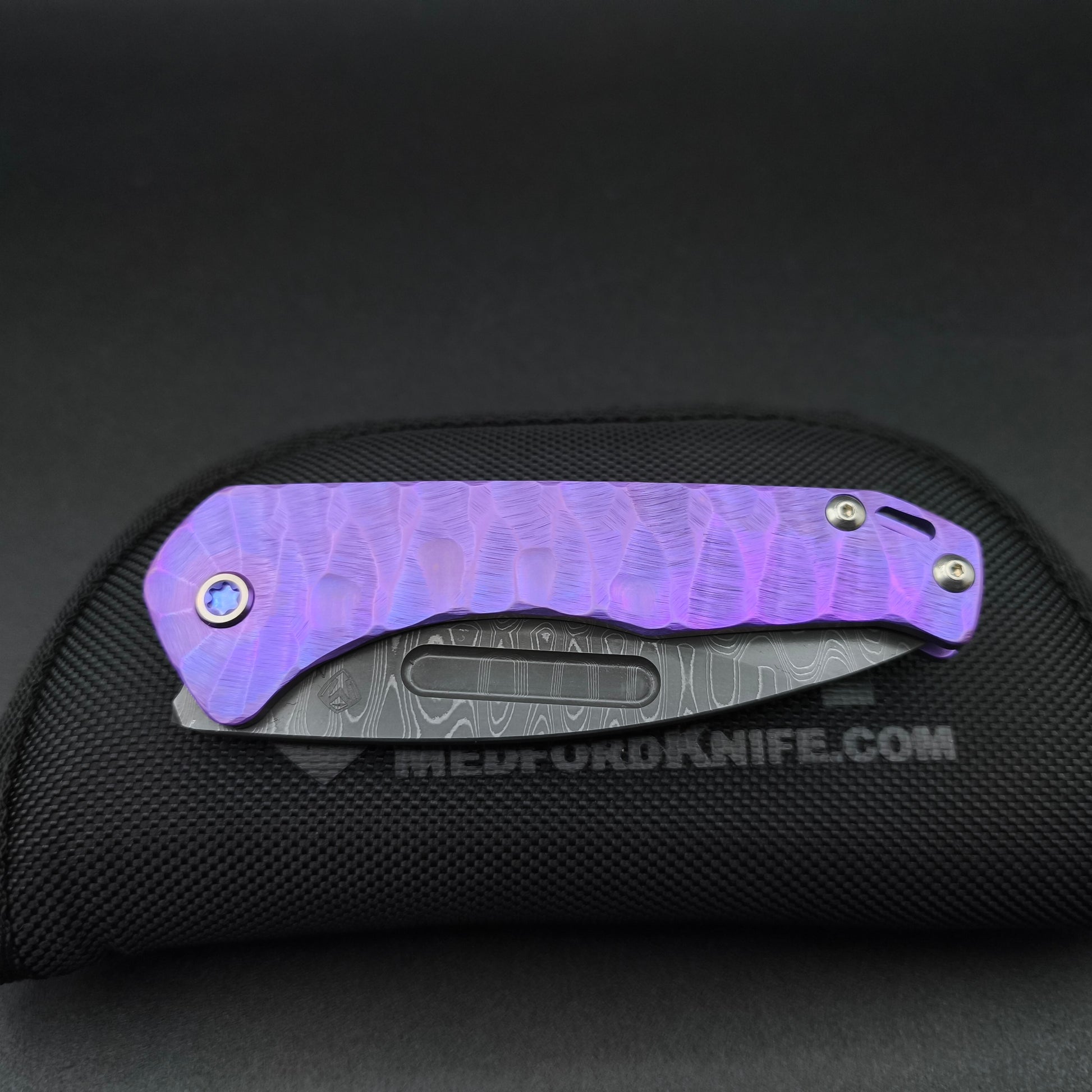 Medford Praetorian Slim Chad Nichols Damascus, Violet Predator 5