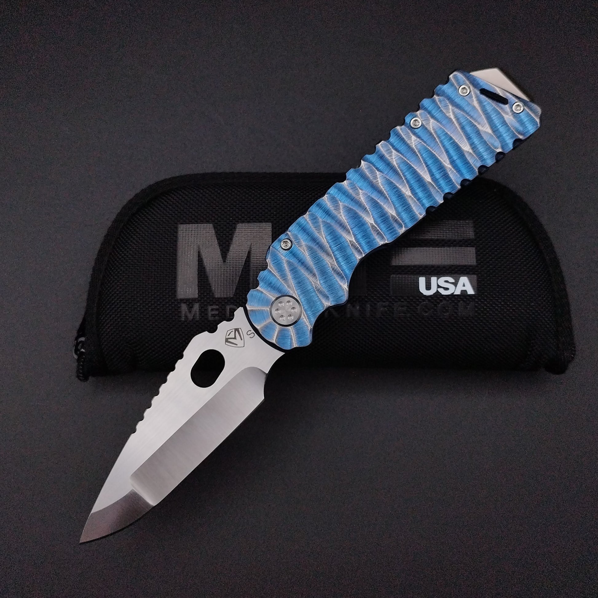 Medford Arktika, Satin, Blue and Silver Predator 1