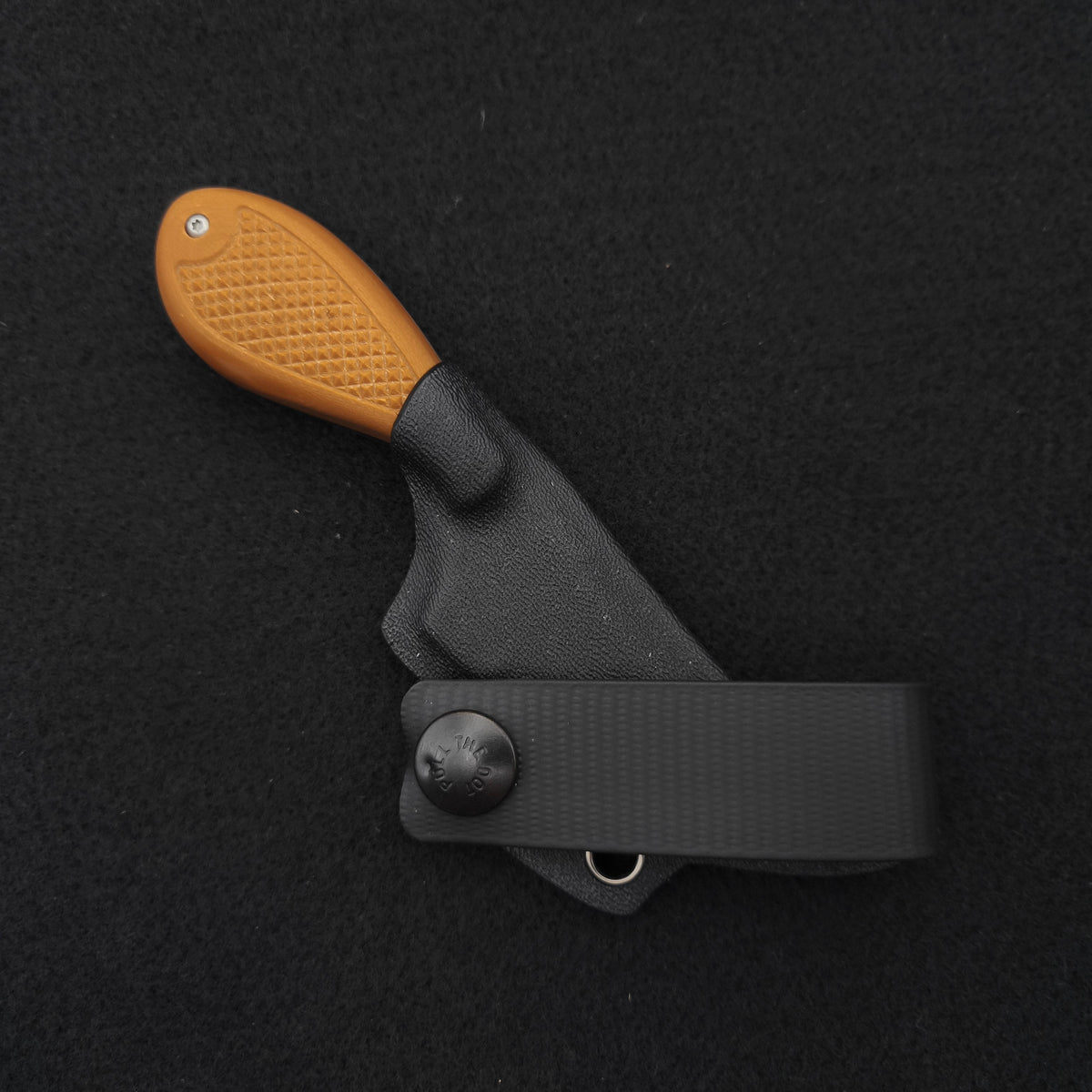 Shivworks - The Chore Pick – Conventional Edge Clinch Pick 2.0 – Brown handle 4