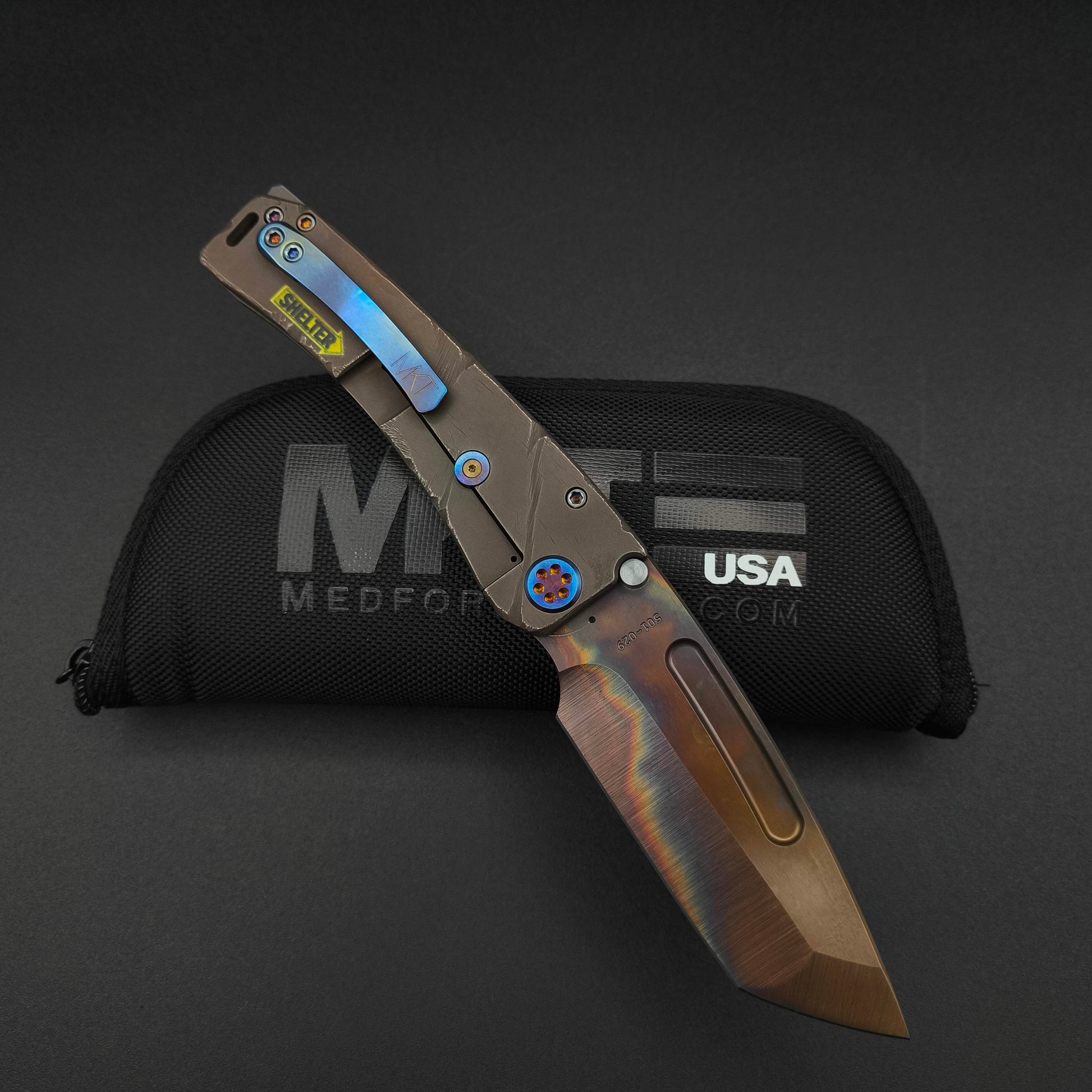 Medford Marauder H, Vulcan Tanto, Fallout Finish, Limited Edition 2