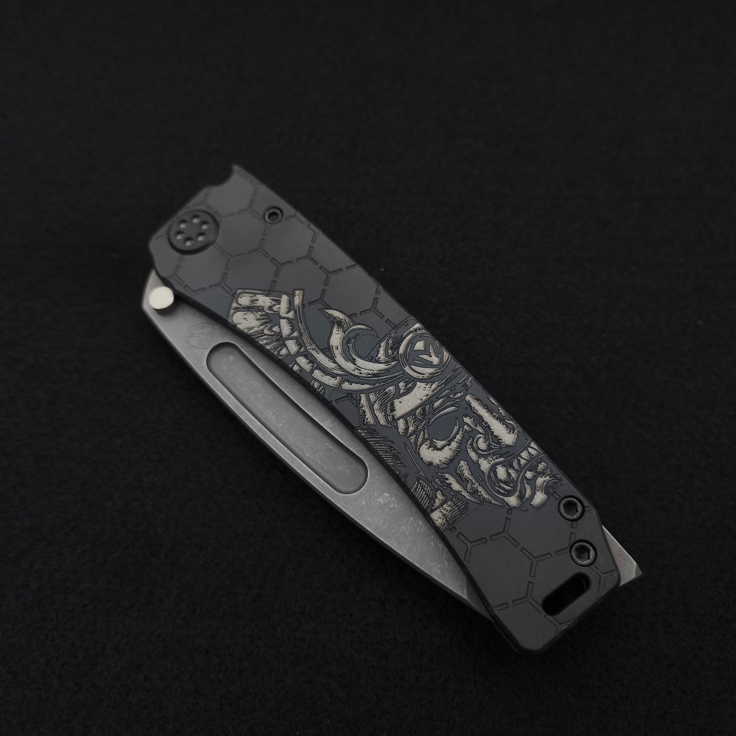 Medford Marauder H Acid Dist Tanto, Samurai Series "Samurai Armor", Limited Edition