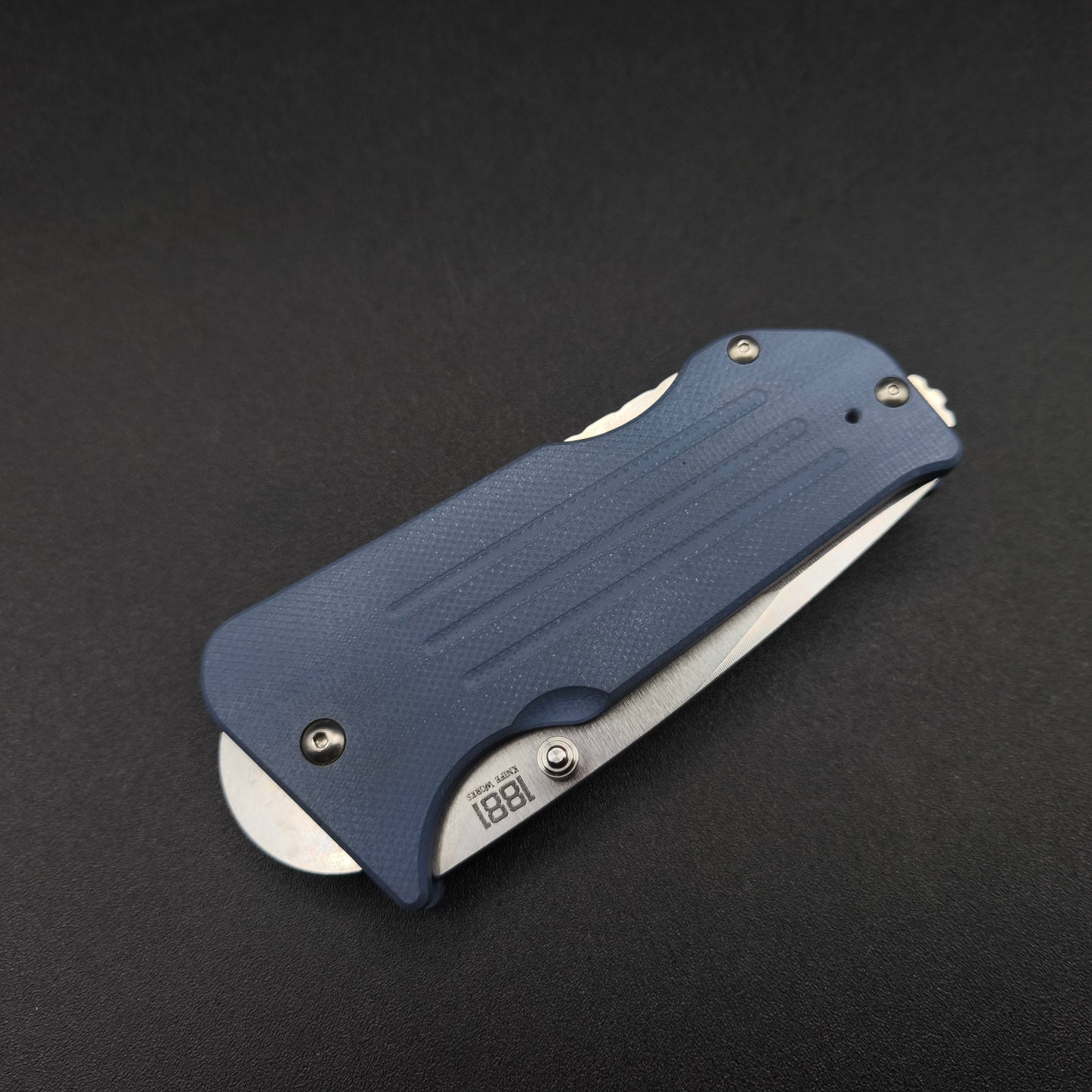 Medford 1881 Broadway Drop Point Denim Blue