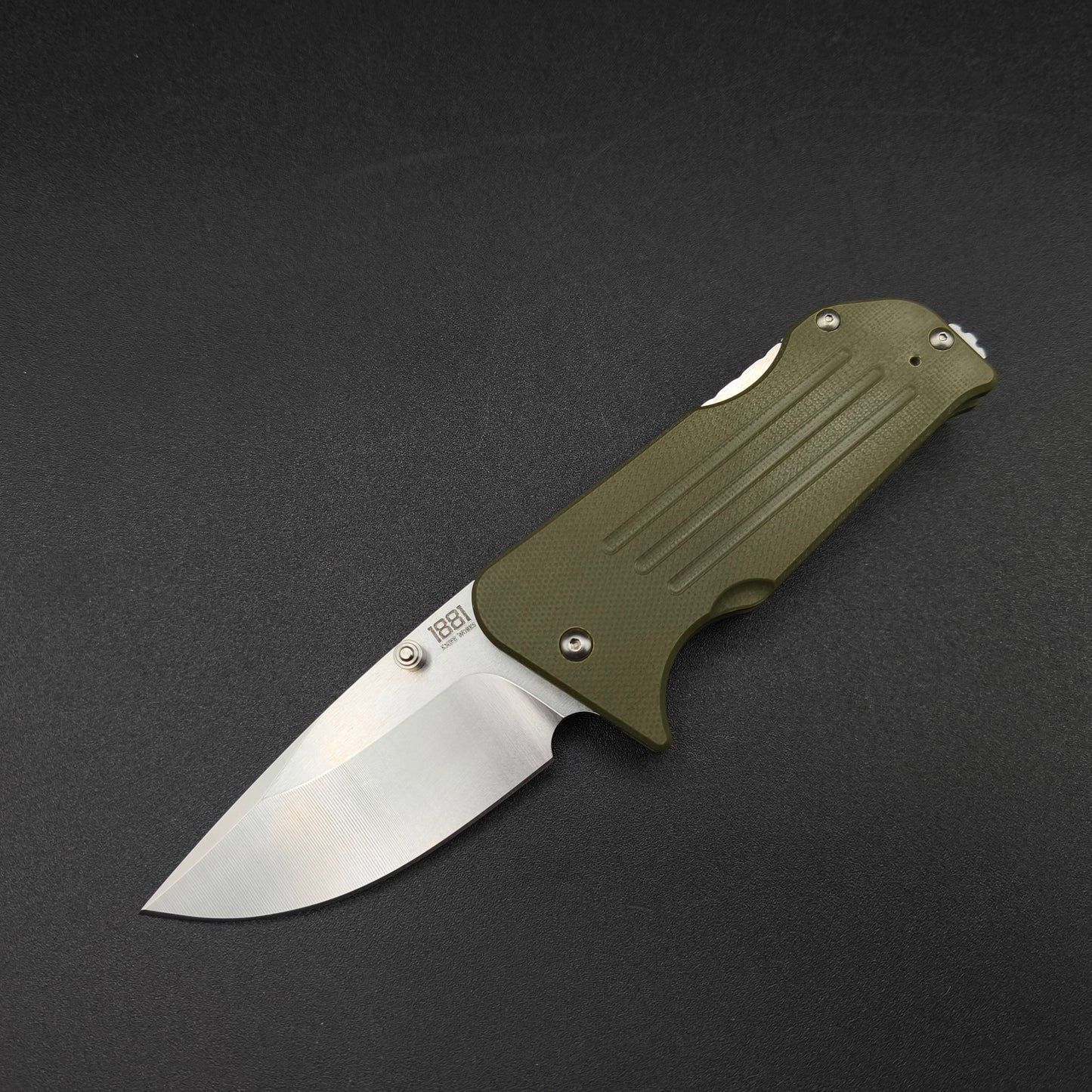 Medford 1881 Broadway Drop Point OD Green