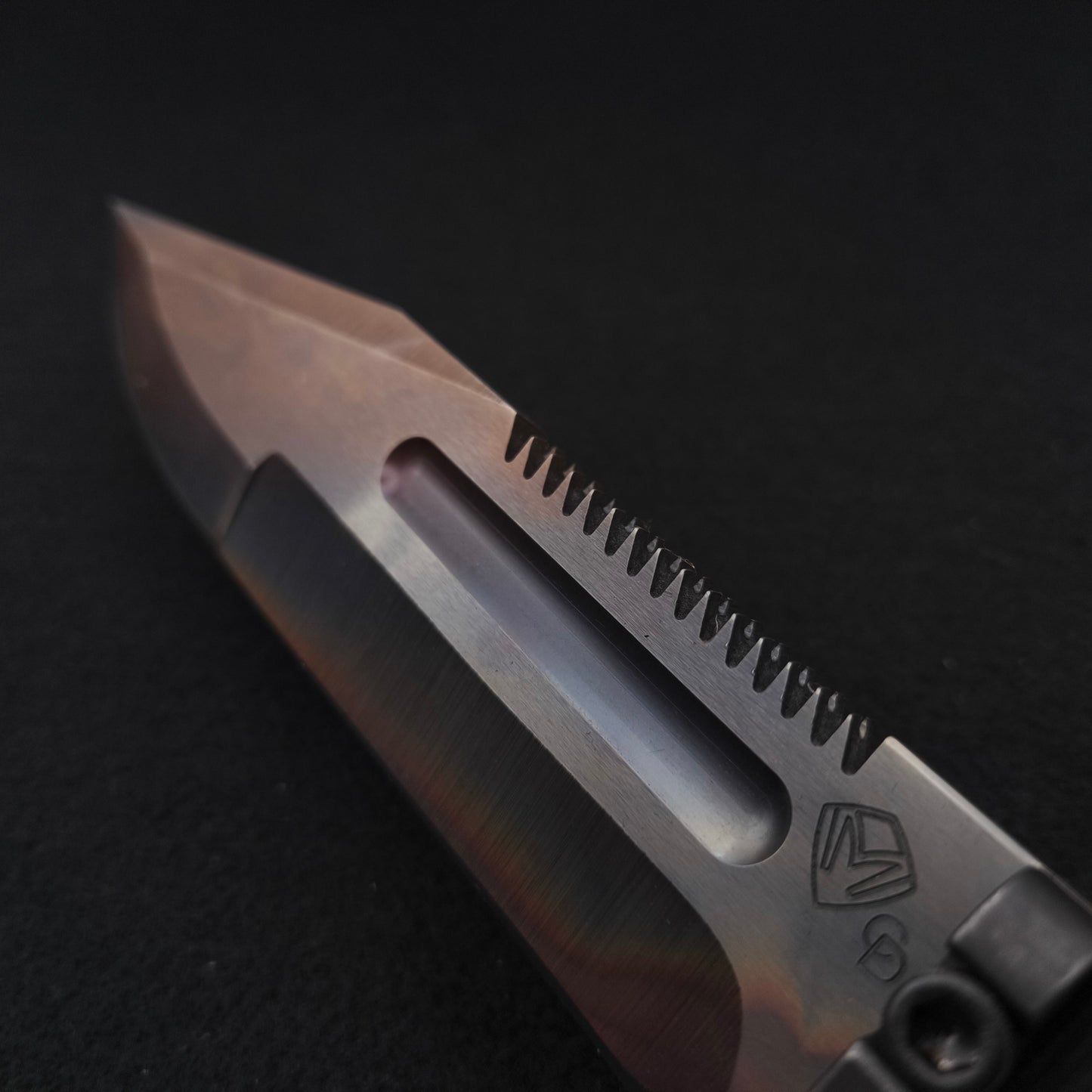 Medford USMC Raider, Black G-10 Vulcan CPM D2 3