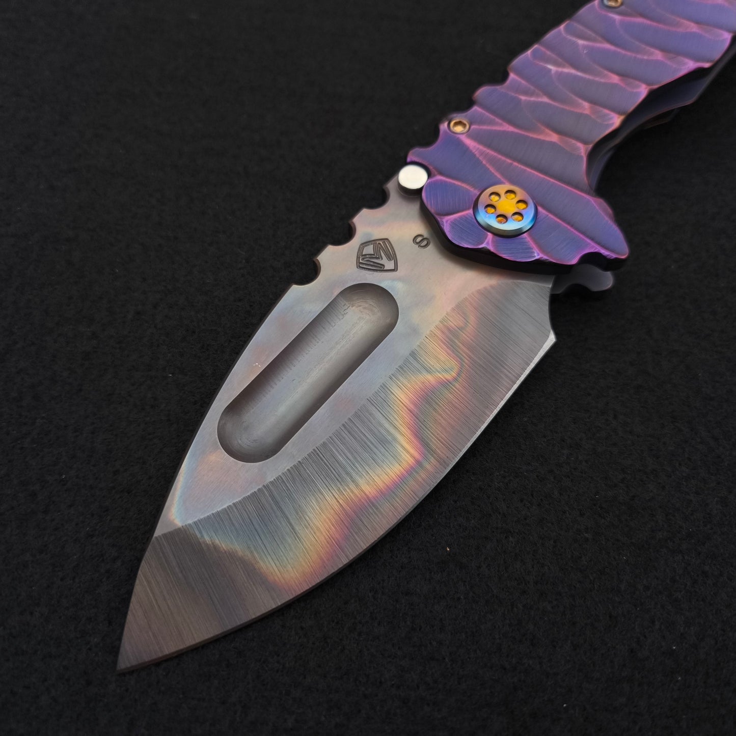 Medford Praetorian Ti, Vulcan Blade, Violett Twisted Predator 3
