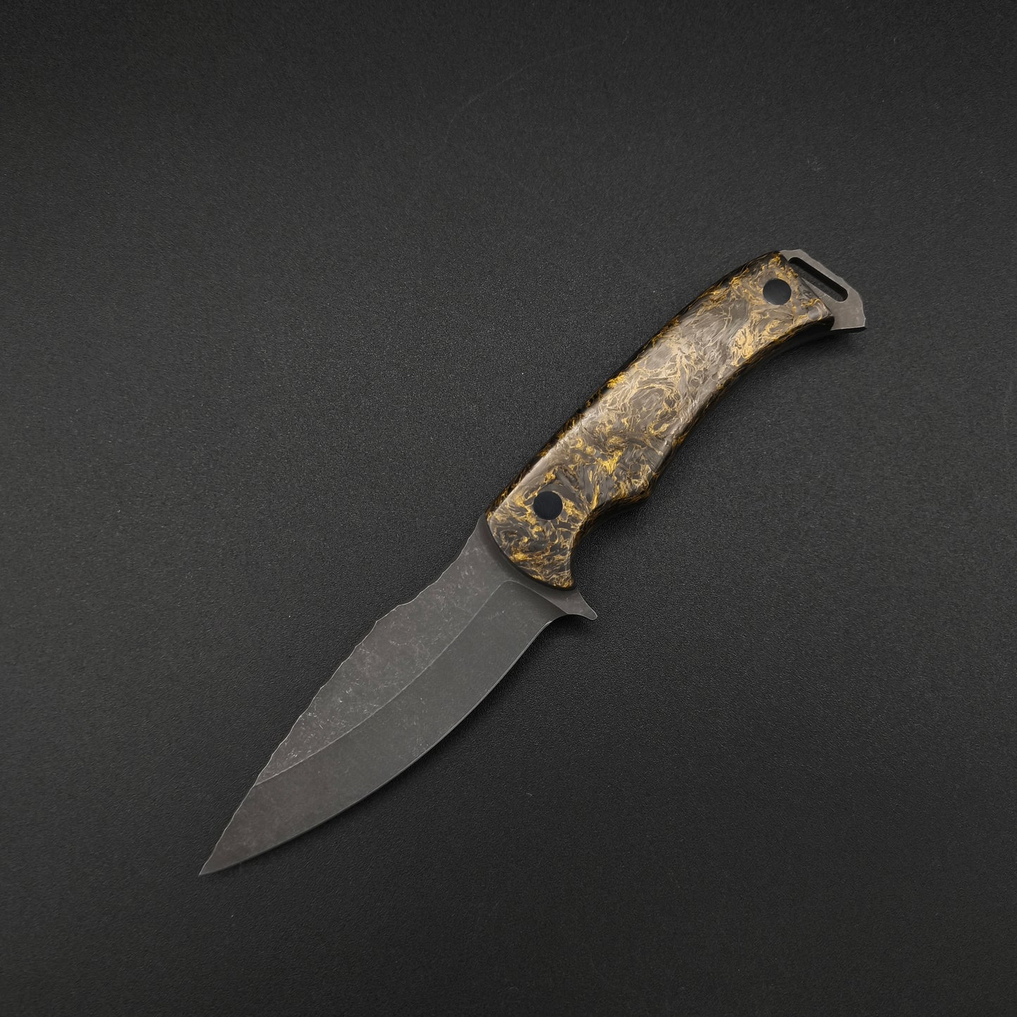 Half Face Blades Ishi Dark Matter Gold Marbled Carbon Fiber 2