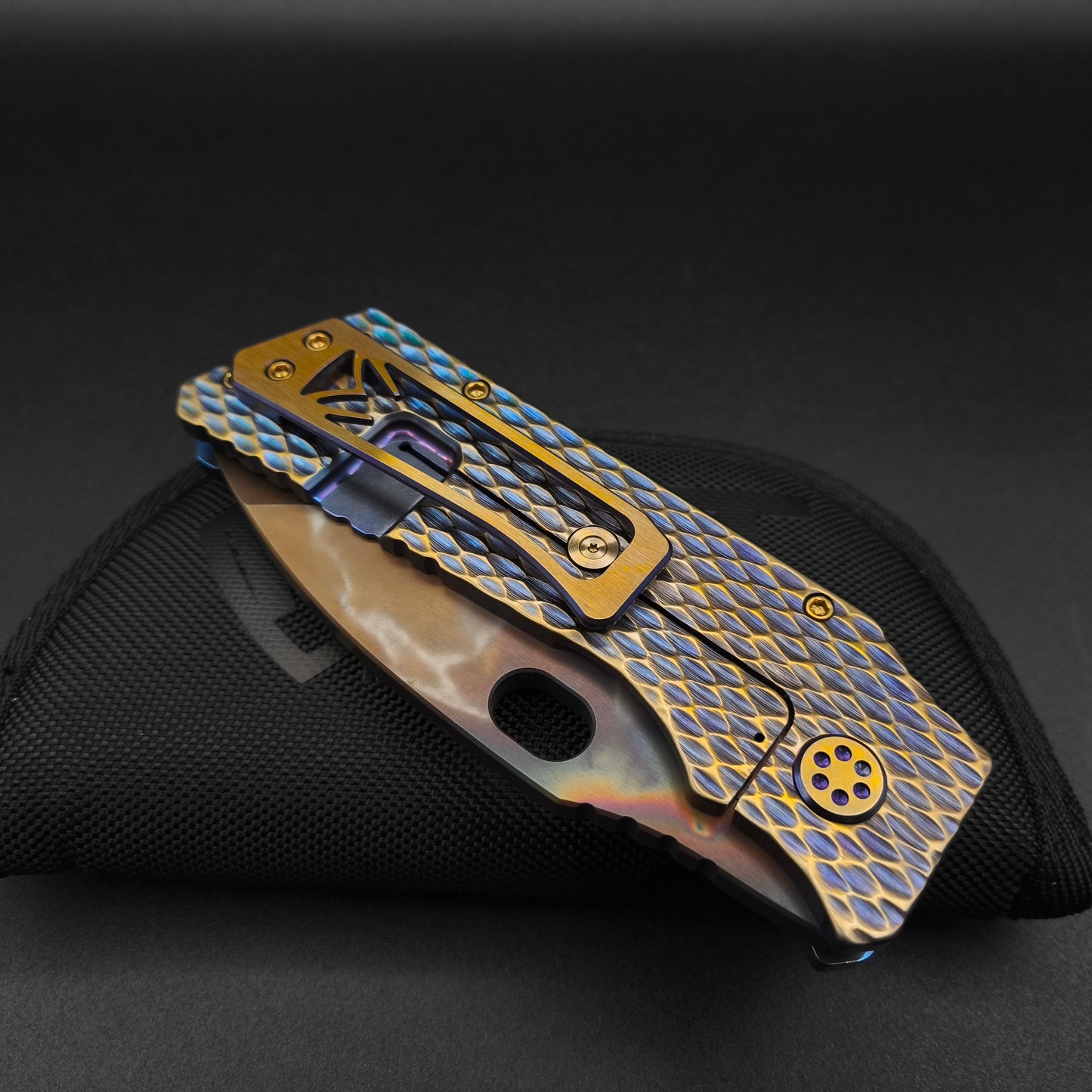 Medford Fat Daddy Vulcan, Blue Violet Dragon Scales 4