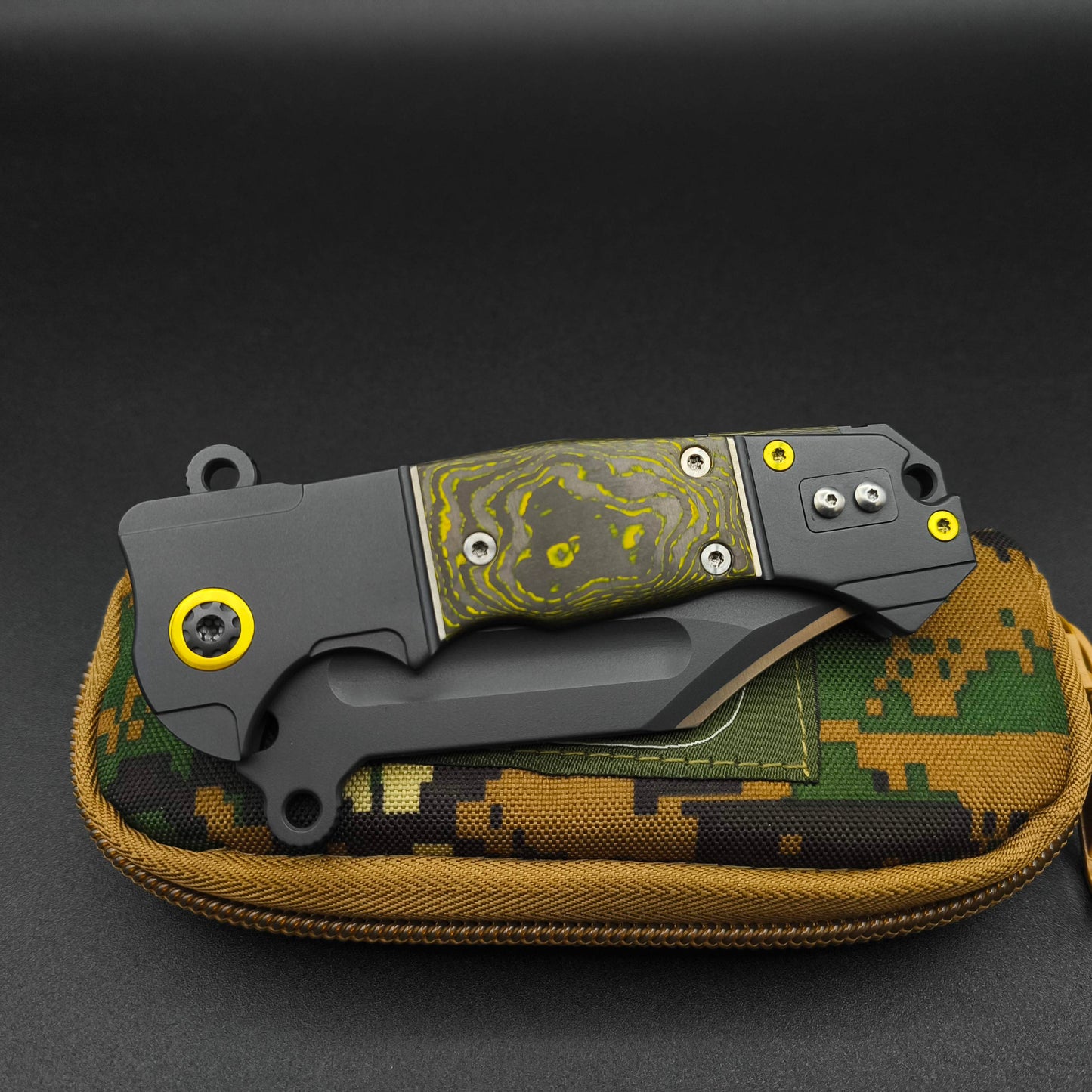 ADV Badlands Bowie Kalgard Yellow Fat Carbon 3