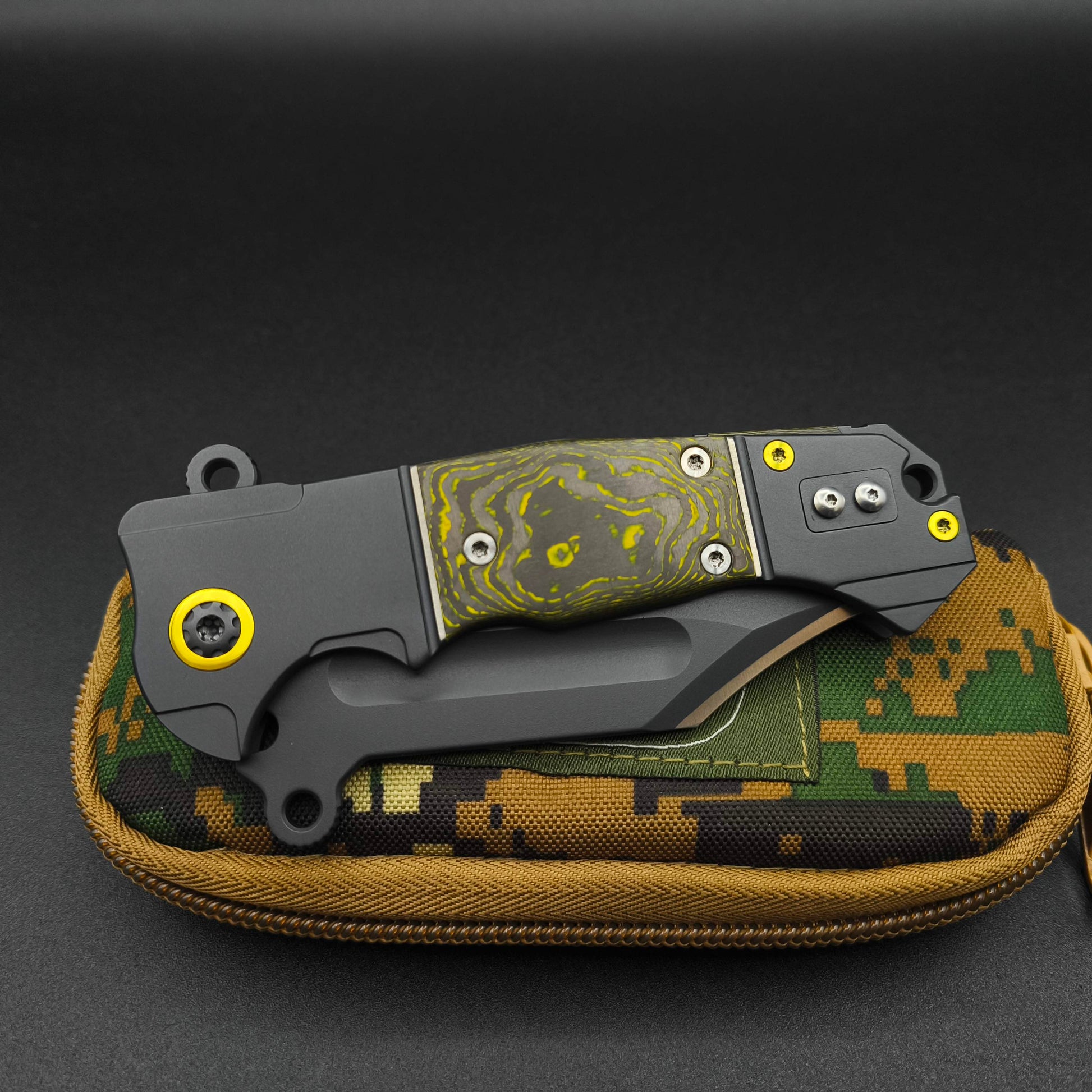 ADV Badlands Bowie Kalgard Yellow Fat Carbon 3