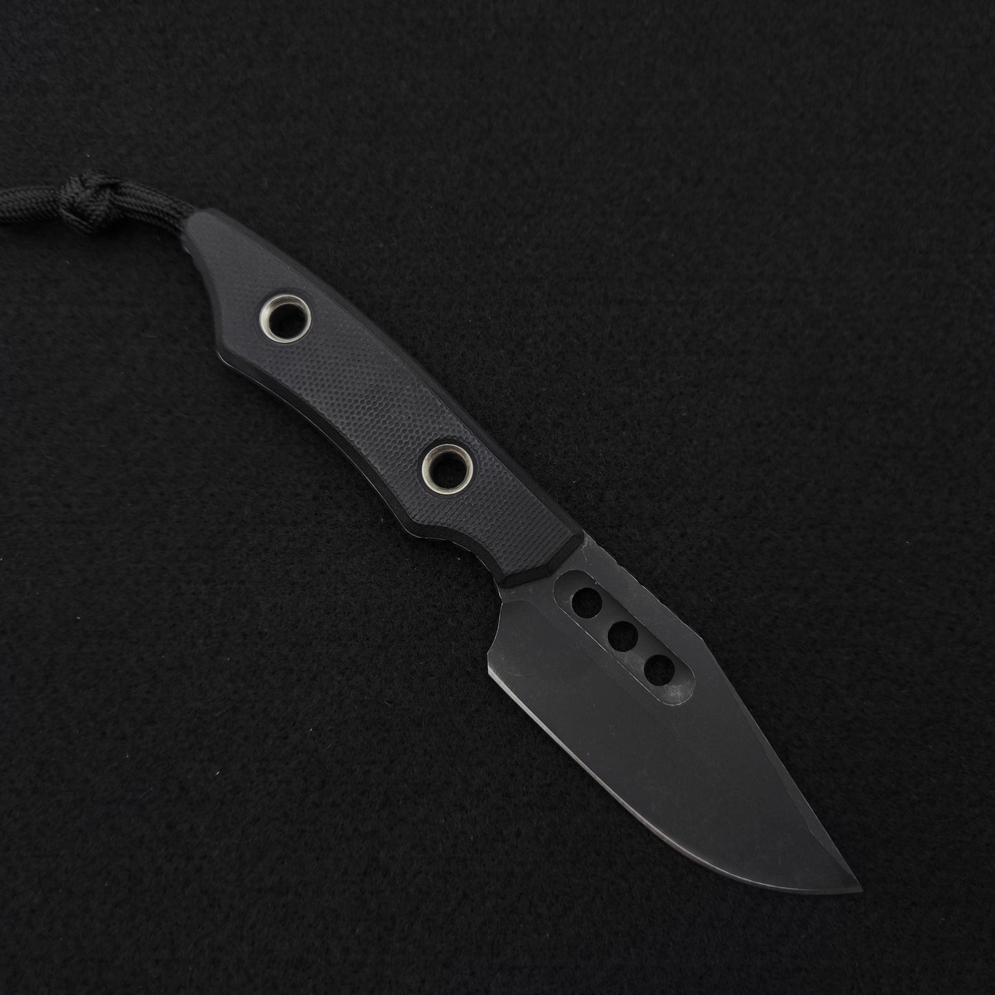 Heretic Knives - Kobold Bowie Battleworn Black - CPM Magnacut 2