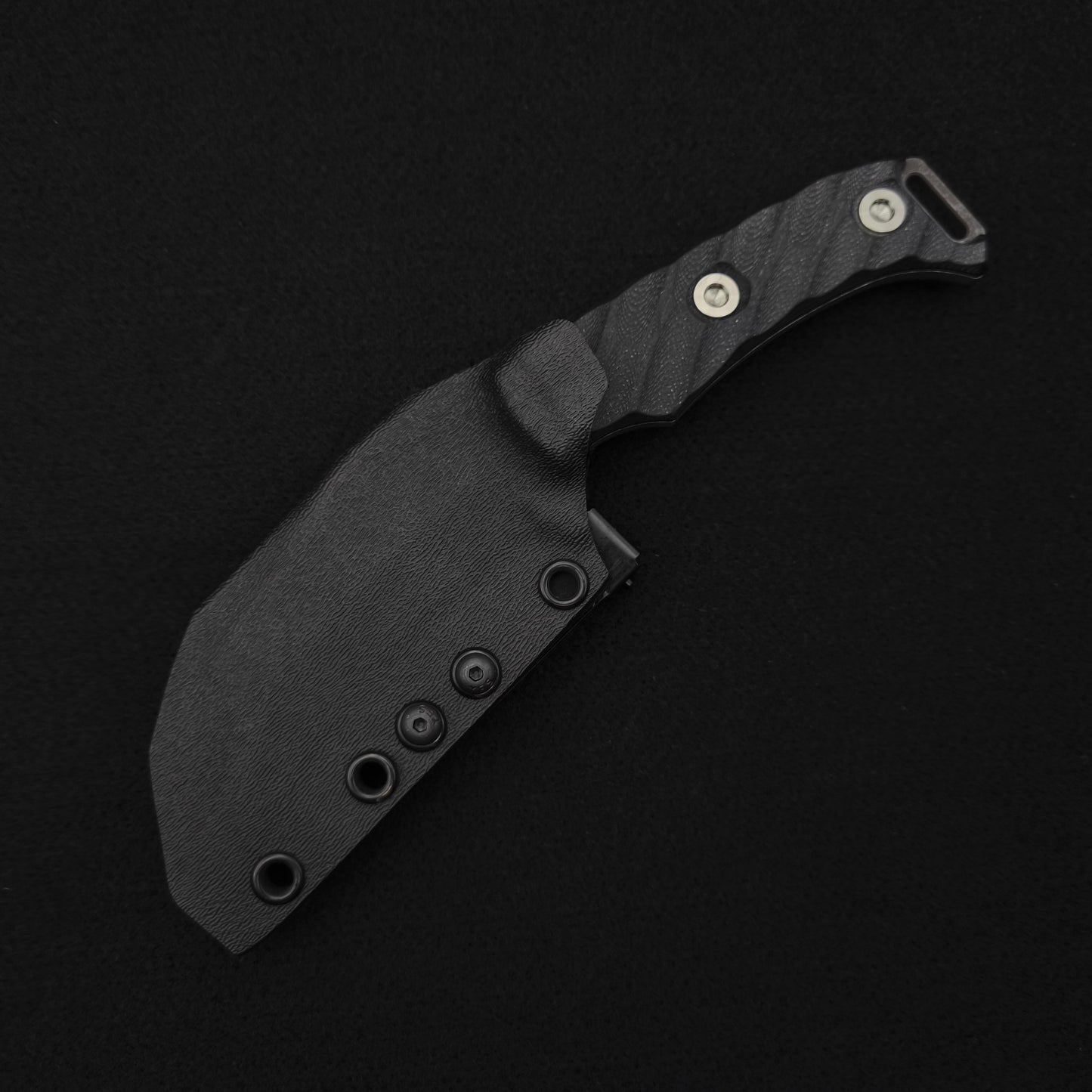 Half Face Blades Vulture, Black G10, Stonewashed