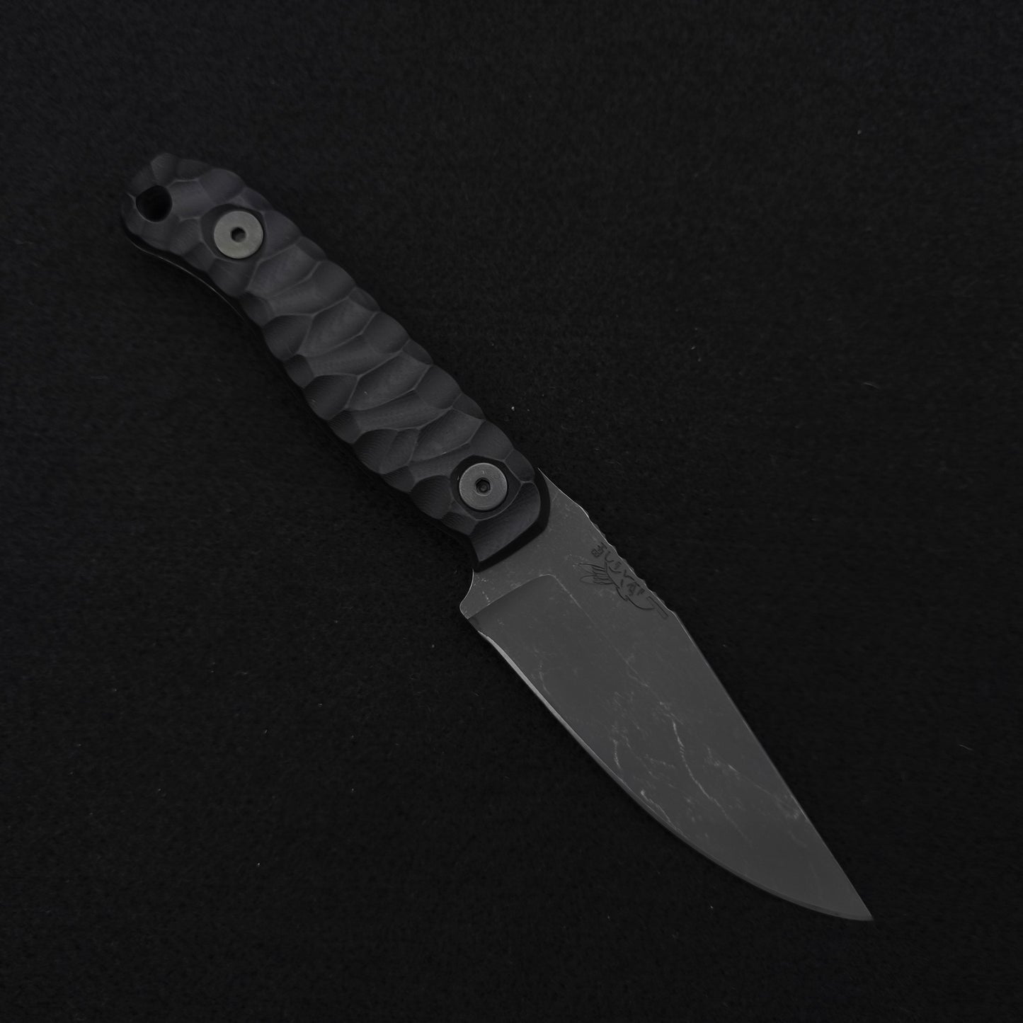 Half Face Blades Feather Light Black G10 1