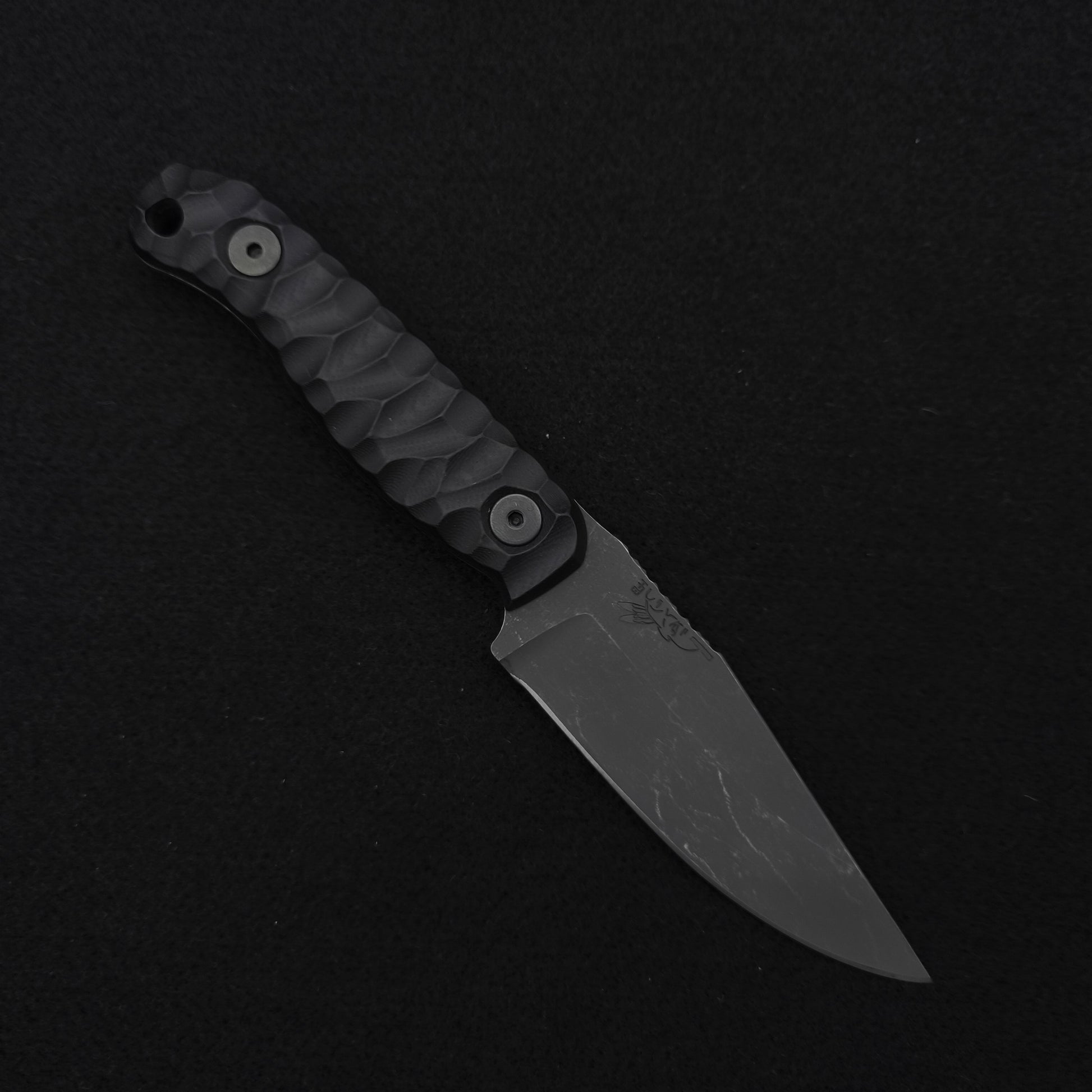 Half Face Blades Feather Light Black G10 1