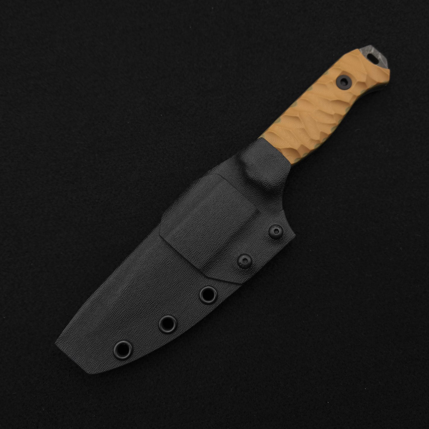 Half Face Blades Field Knife Coyote and OD Green G10 5