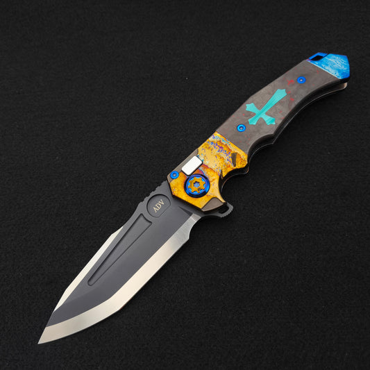 ADV Ronin Acid Rain, Carbon Fiber with Teel Cross 1