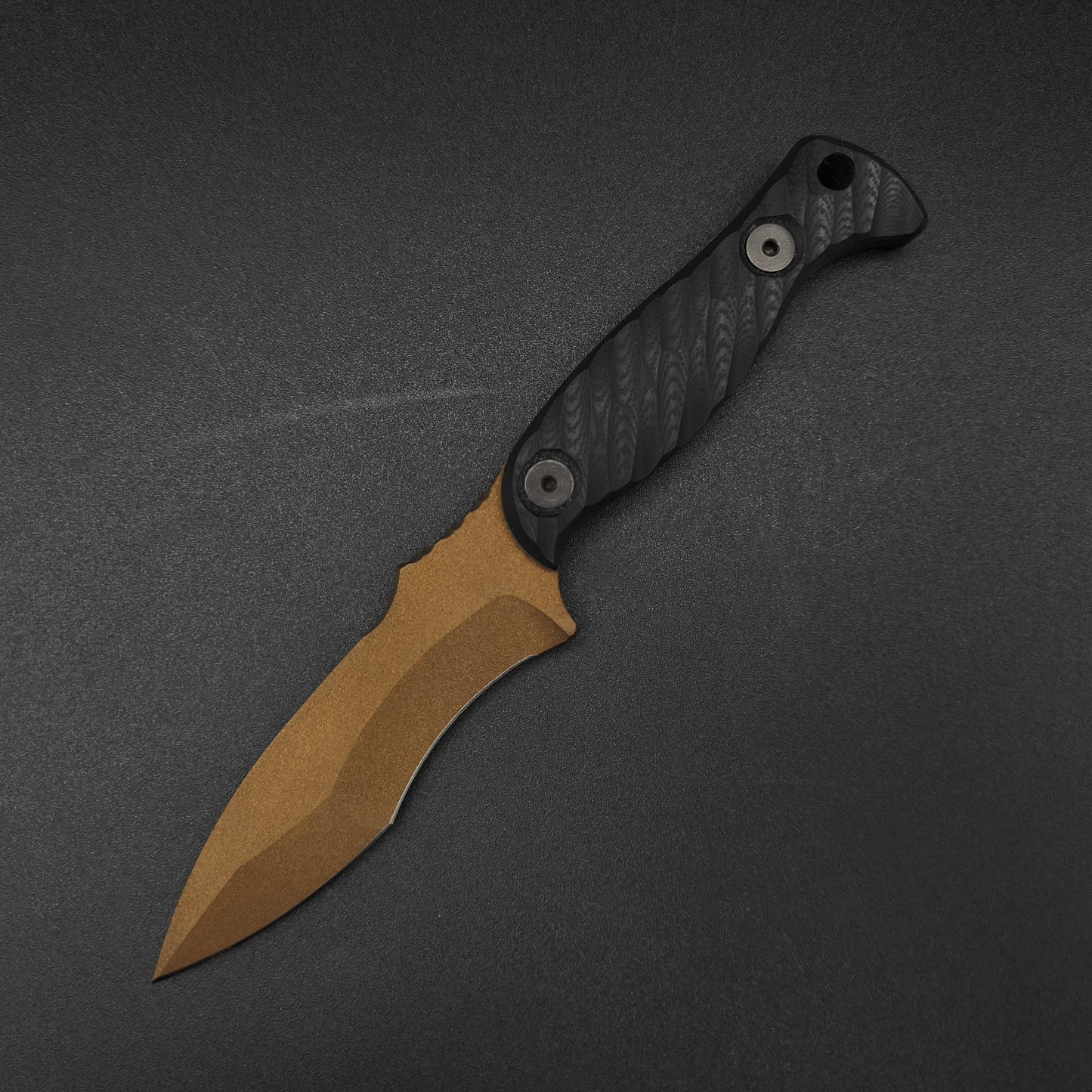 Half Face Blades Extremis MK1 Black G10, Midnight Bronze 2