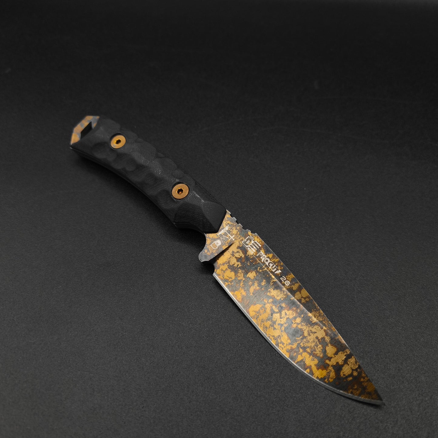 Dawson Knives Contractor Wildfire Black G-10 ProCut 3