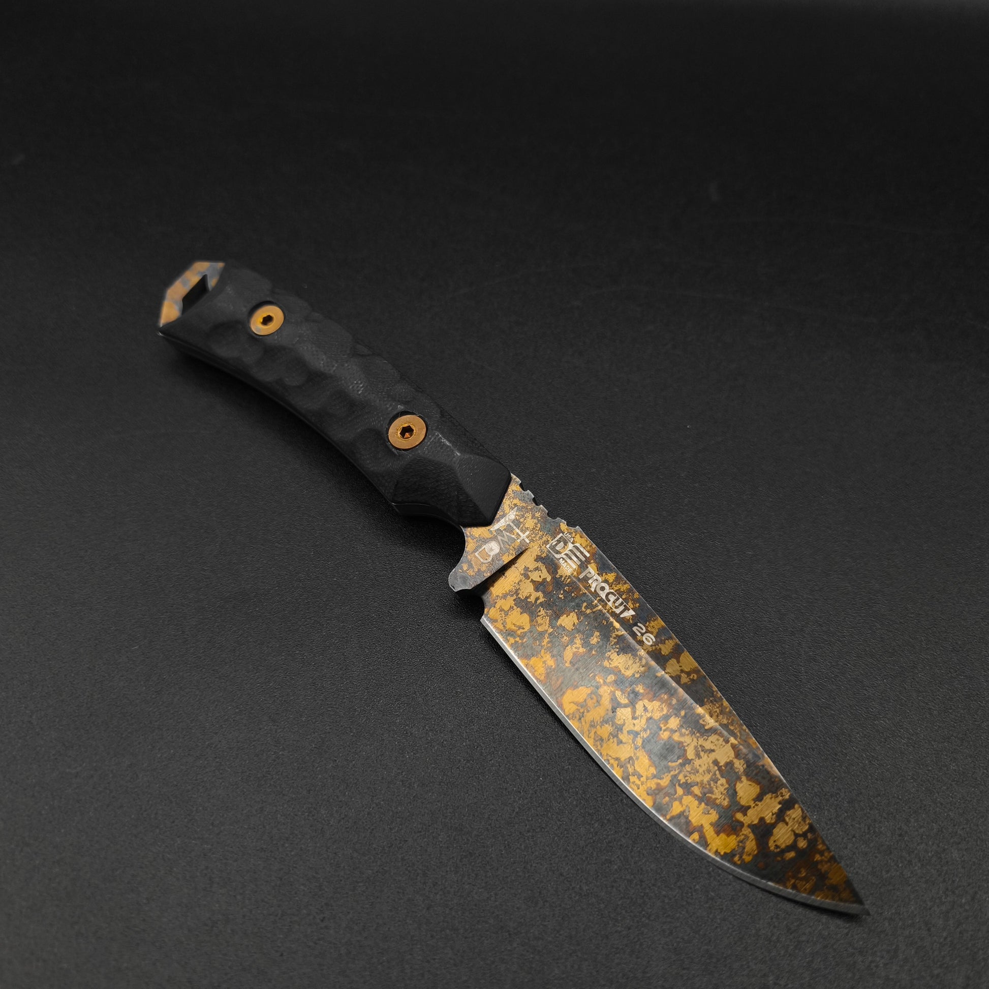 Dawson Knives Contractor Wildfire Black G-10 ProCut 3