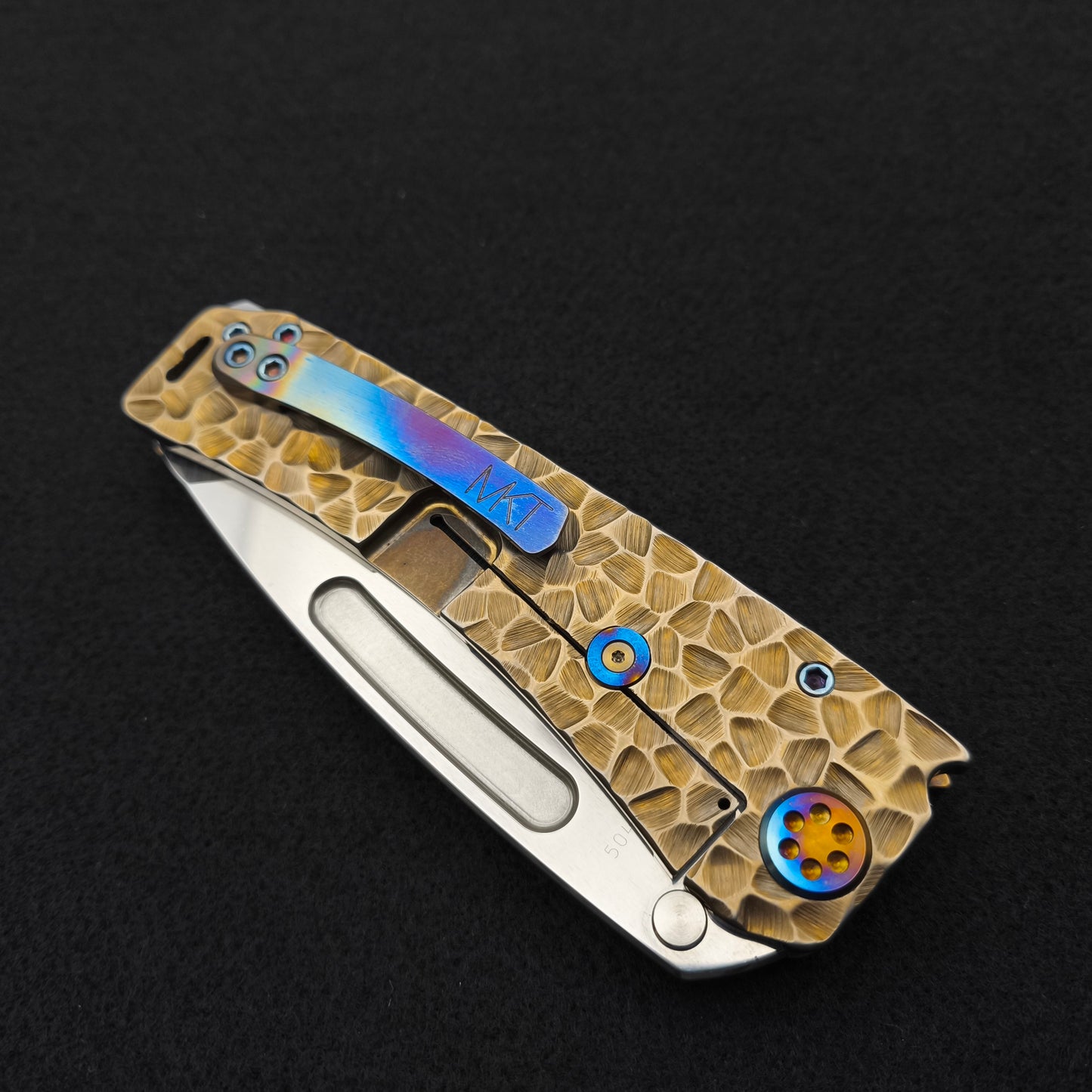 Medford Marauder, Full Size, MagnaCut Tanto, Bronze Peaks and Valleys 4