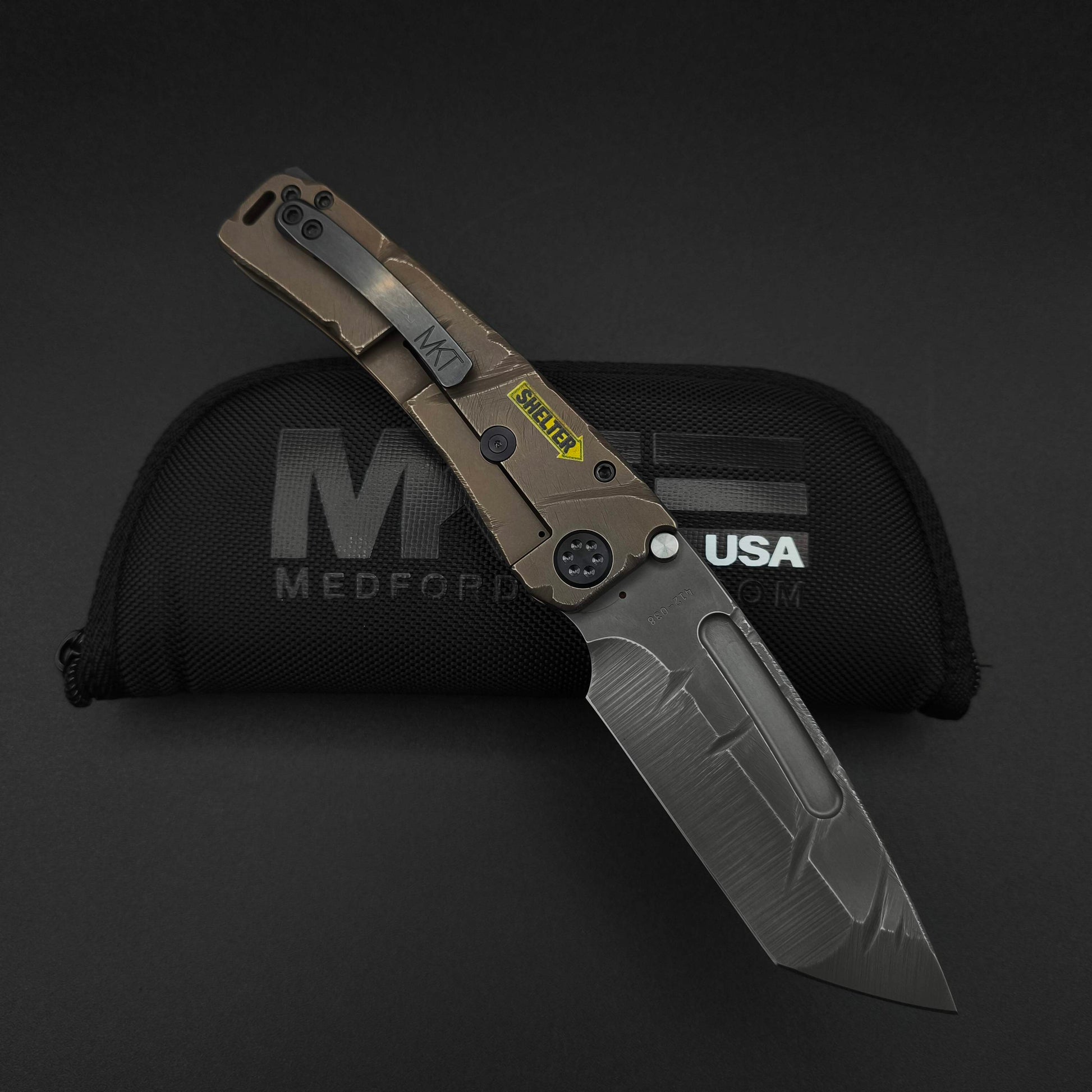 Medford Marauder H Tanto, Fallout Finish, Limited Edition 2