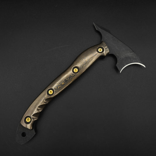 Half Face Blades Crescent Hawk Gold Camo Carbon 1