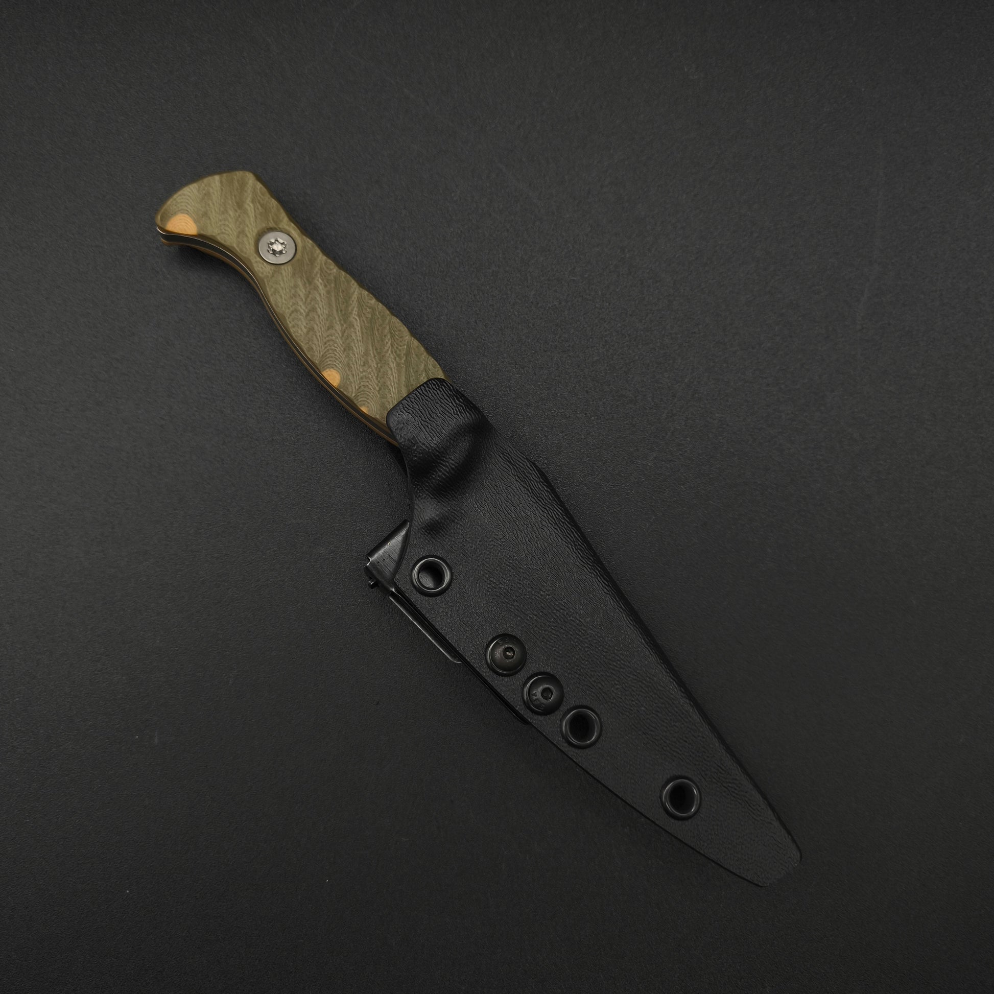 Half Face Blades Congressman OD Green and Coyote G10, stonewashed 3