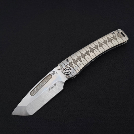 Medford Marauder H Tanto, Samurai Series, Radius "Tsumami-Maki" Wrap