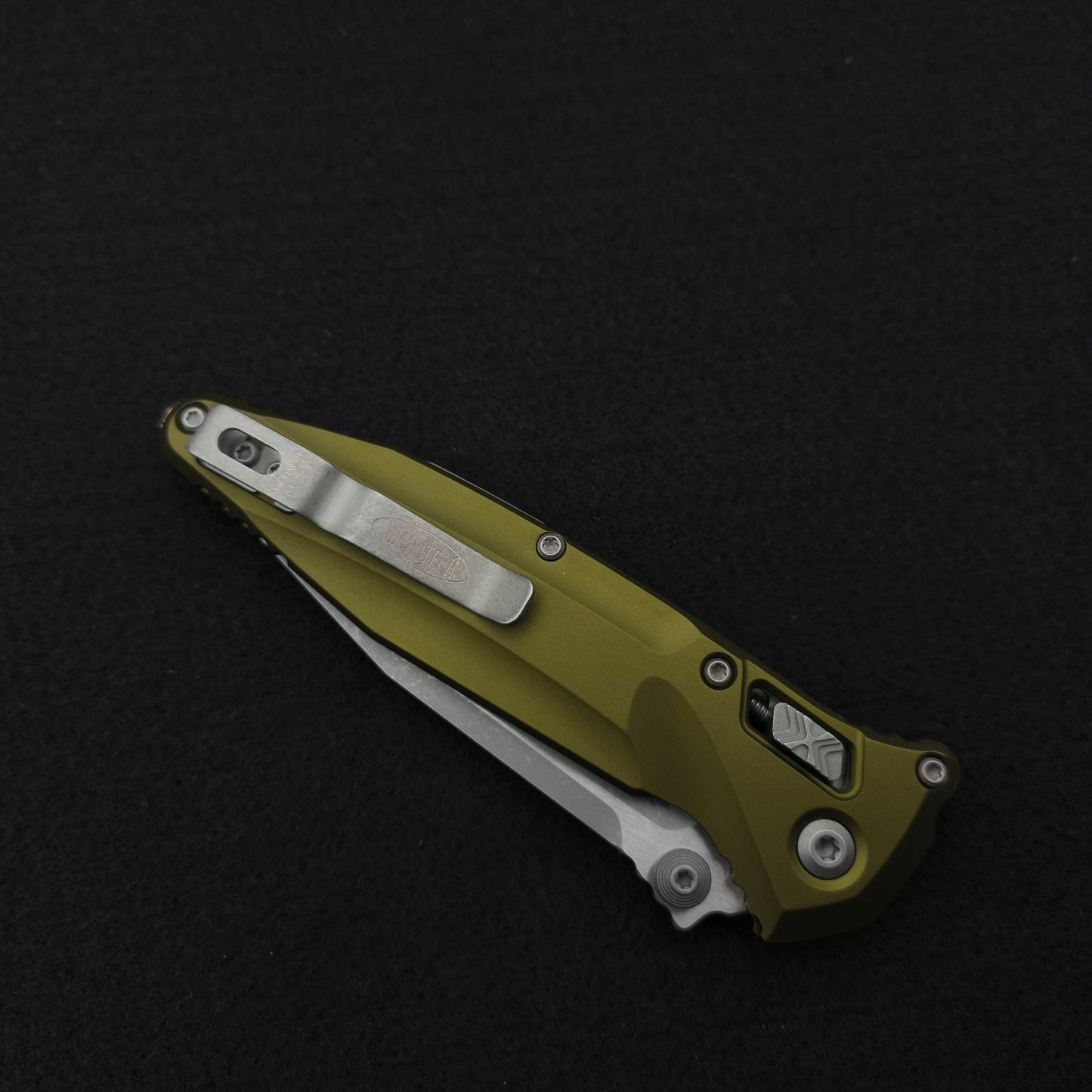 Microtech Knives Socom Delta RAM-LOK S/E OD Green Apocalyptic 4
