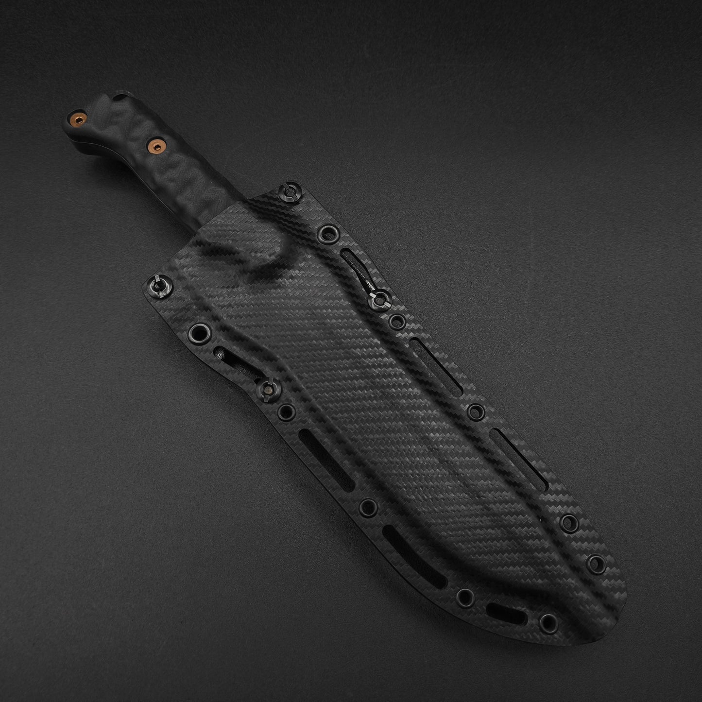 Dawson Knives Reaper Wildfire, Black G10, ProCut 4