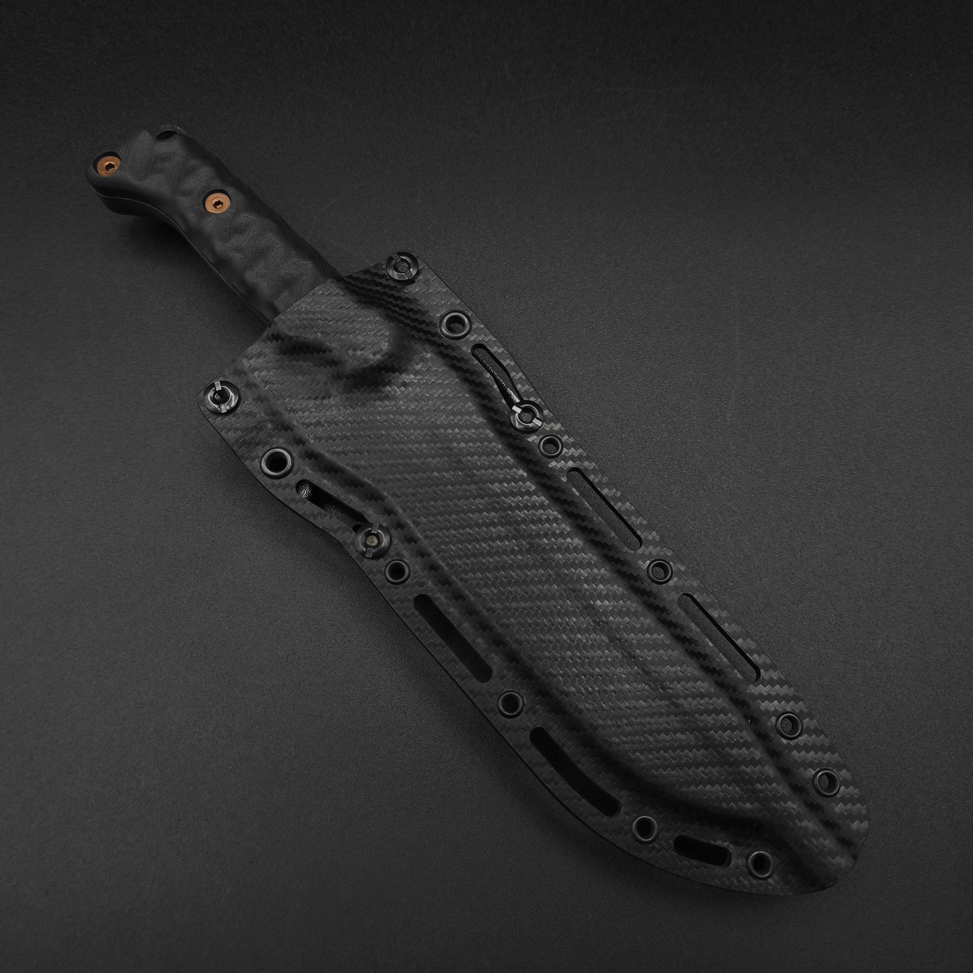 Dawson Knives Reaper Wildfire, Black G10, ProCut 4